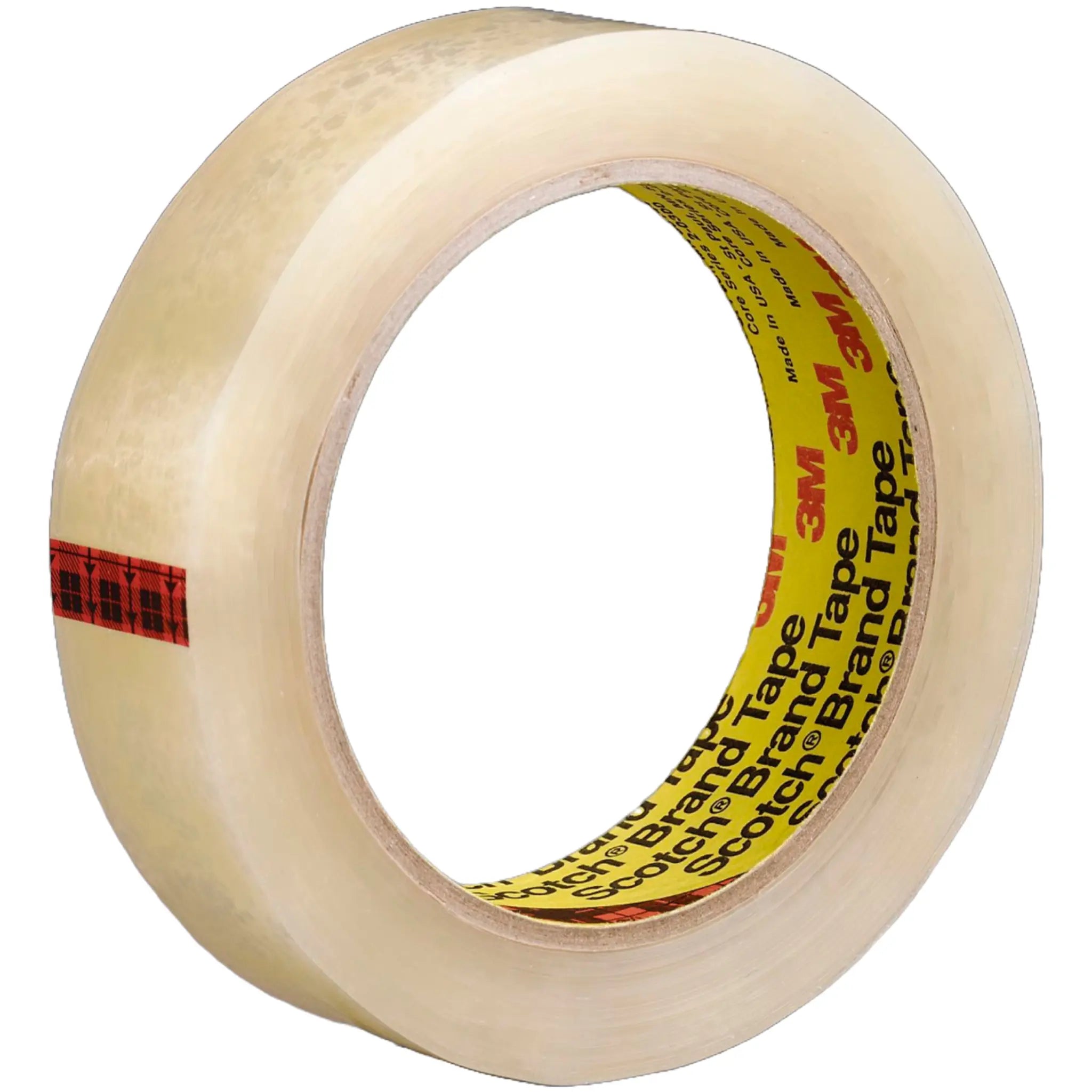 Scotch Light Duty Packaging Tape 640 Clear Clean Removal Apparel 3/8 in x 72 yd main image