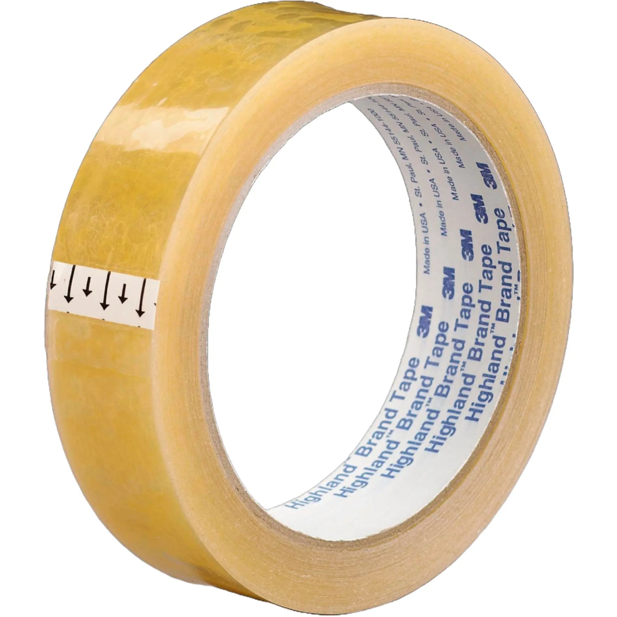 3M Utility Grade Light Duty Packaging Tape 5910 Clear High Conformability 1 in x 2592 in main image