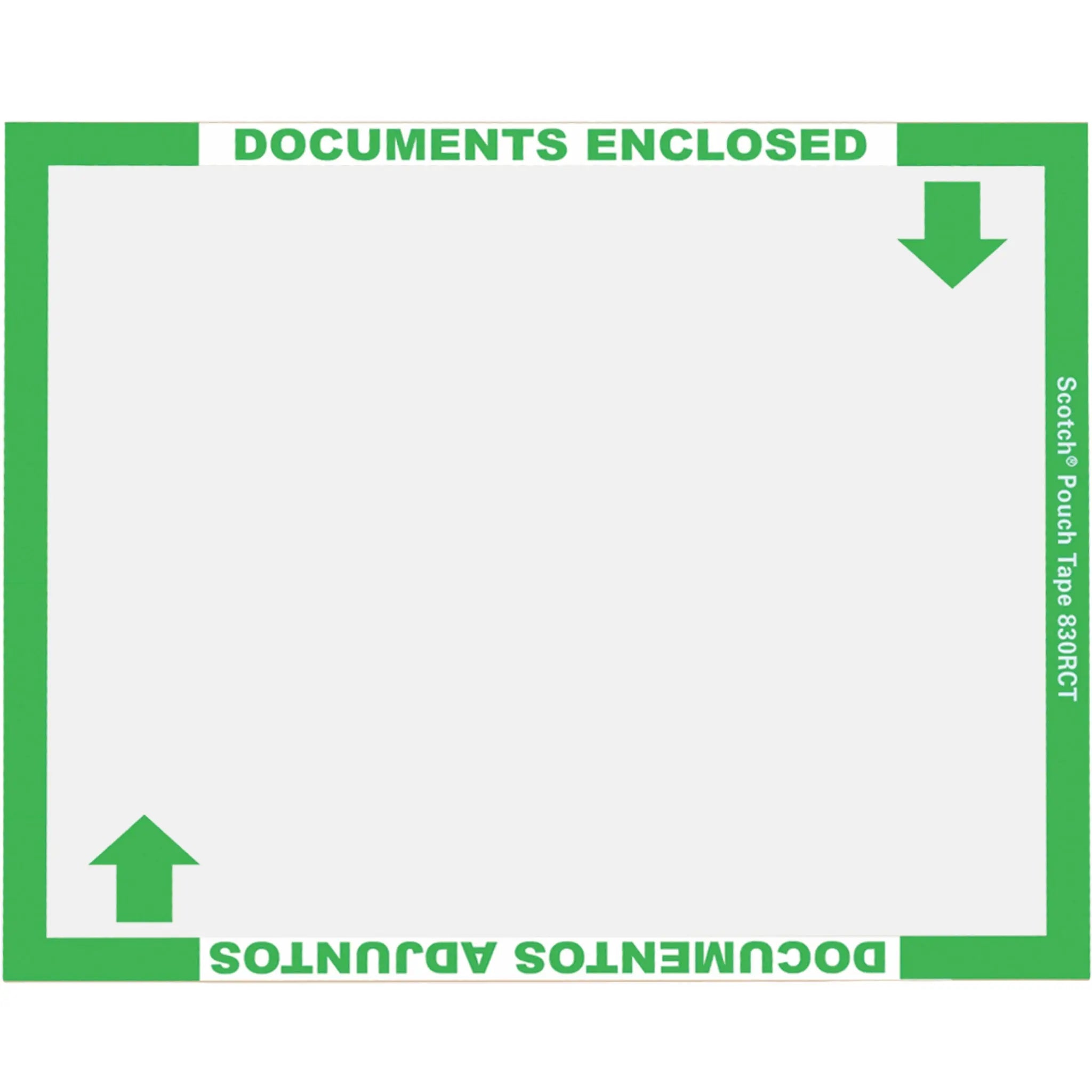 Scotch Pouch Tape Sheet 830RCT 11 in x 12 in, Case of 40