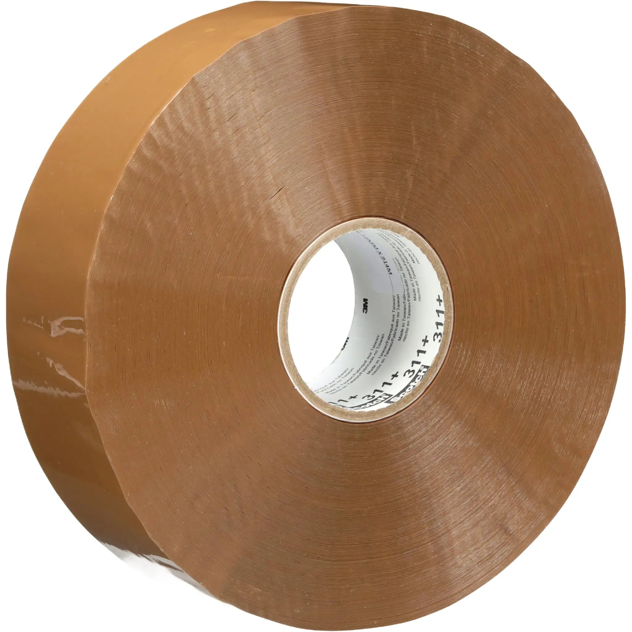 Scotch High Tack Box Sealing Tape 311+ Tan 72 mm x 914 m main image