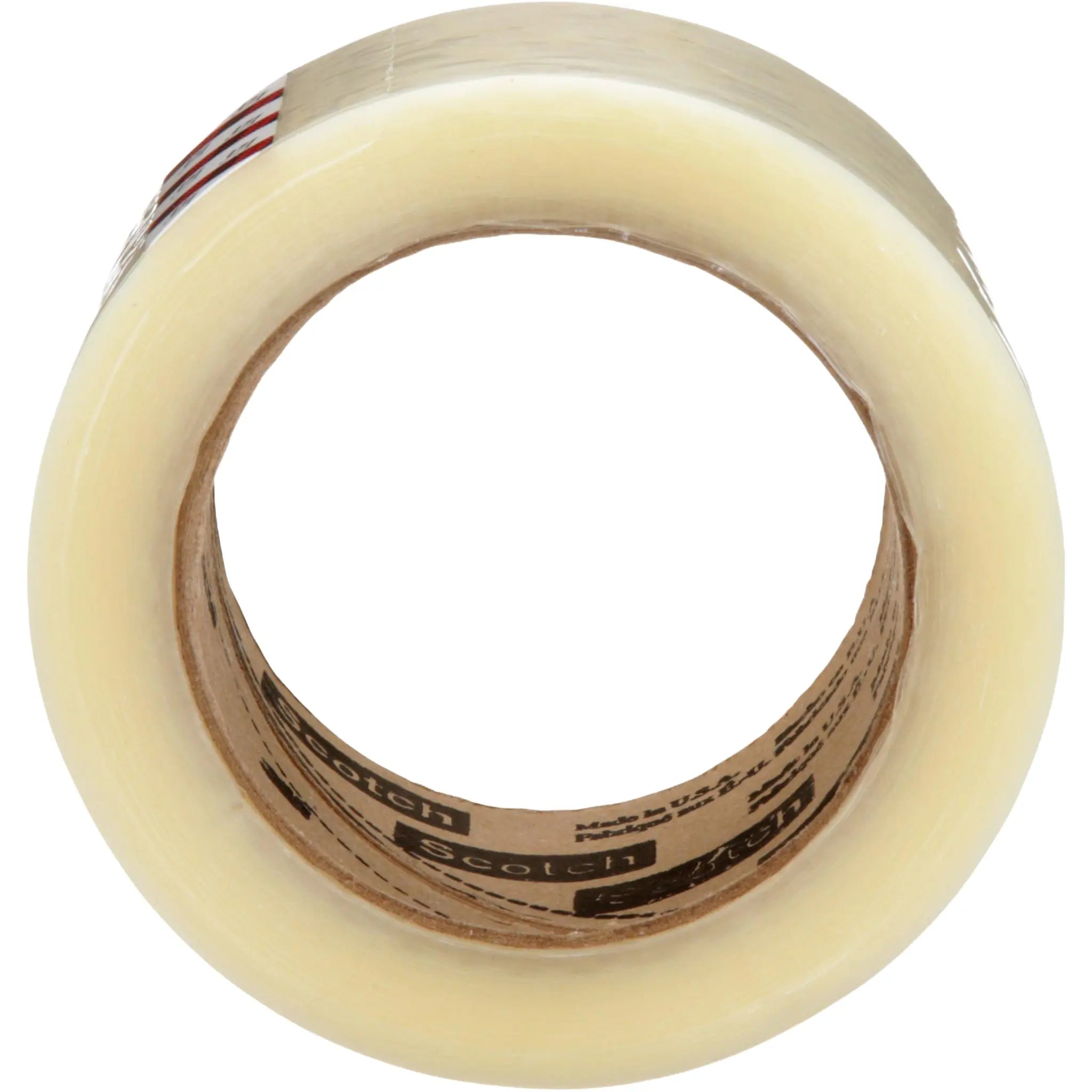 Scotch Box Sealing Tape 371 Clear 48 mm x 100 m front view