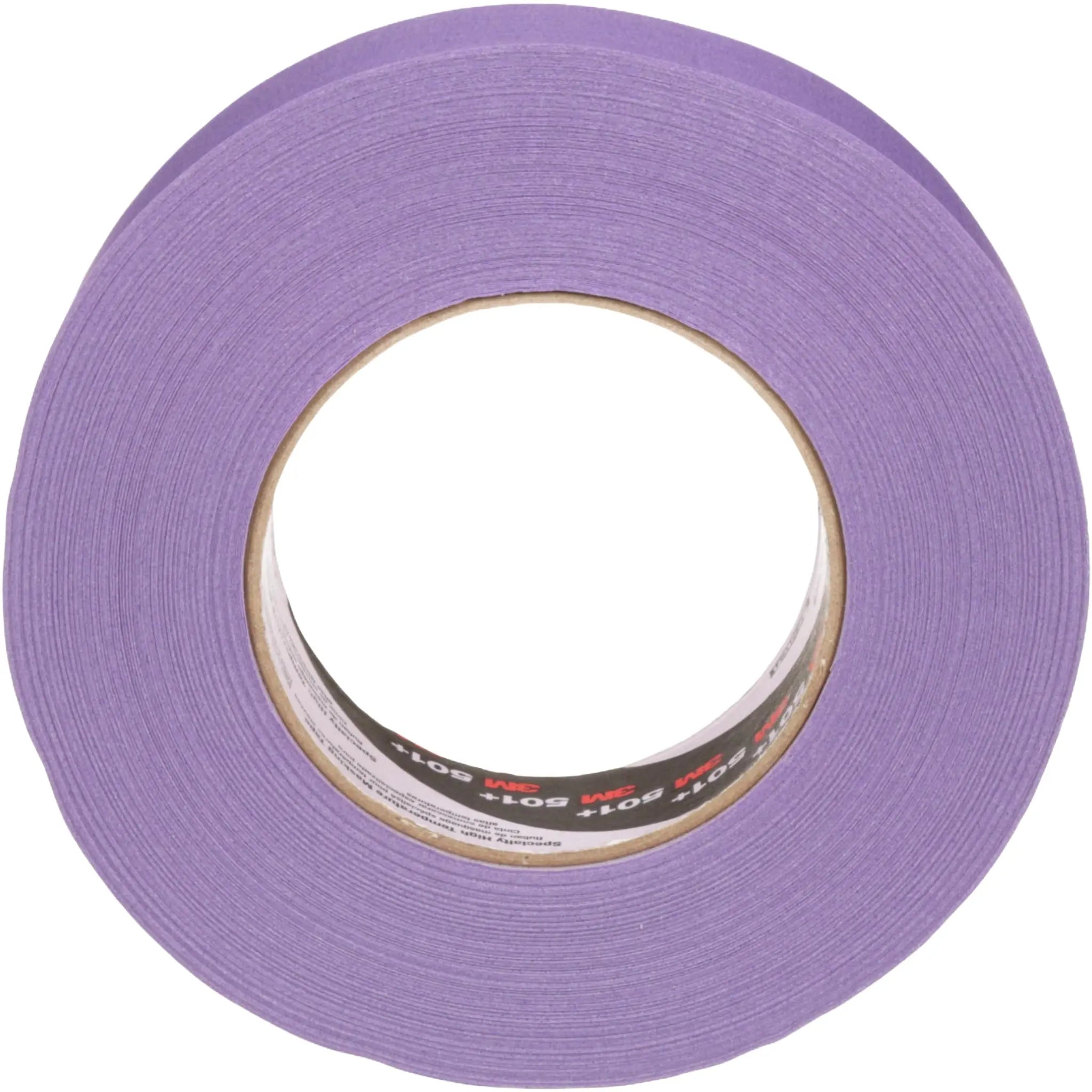 3M Specialty High Temperature Purple Masking Tape 501+ 36 mm x 55 m 6.0 mil front view