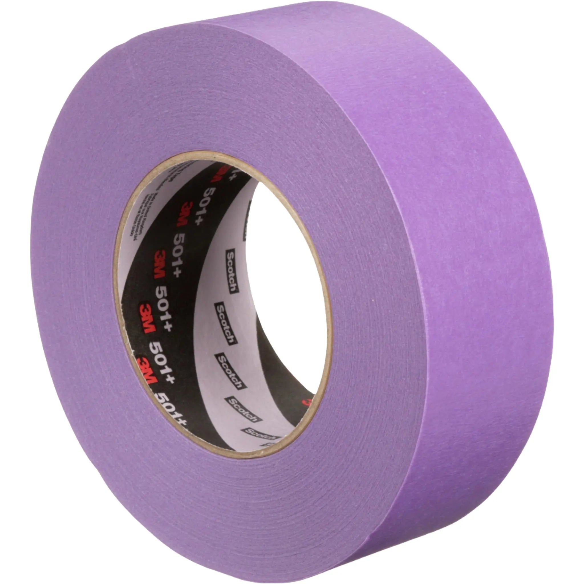 3M Specialty High Temperature Purple Masking Tape 501+ 48 mm x 55 m 6.0 mil left side view