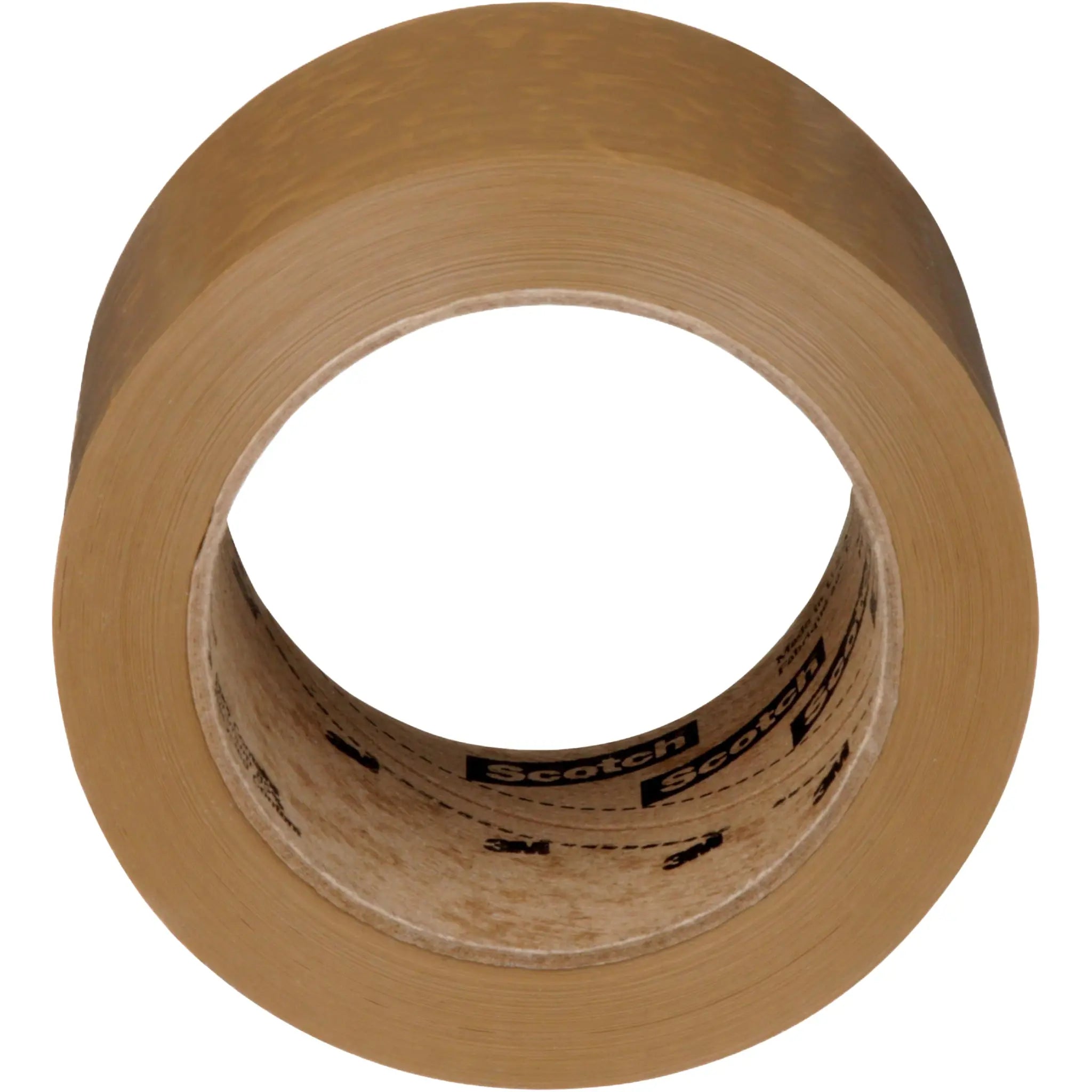 Scotch Box Sealing Tape 371 Tan 72 mm x 100 m front view
