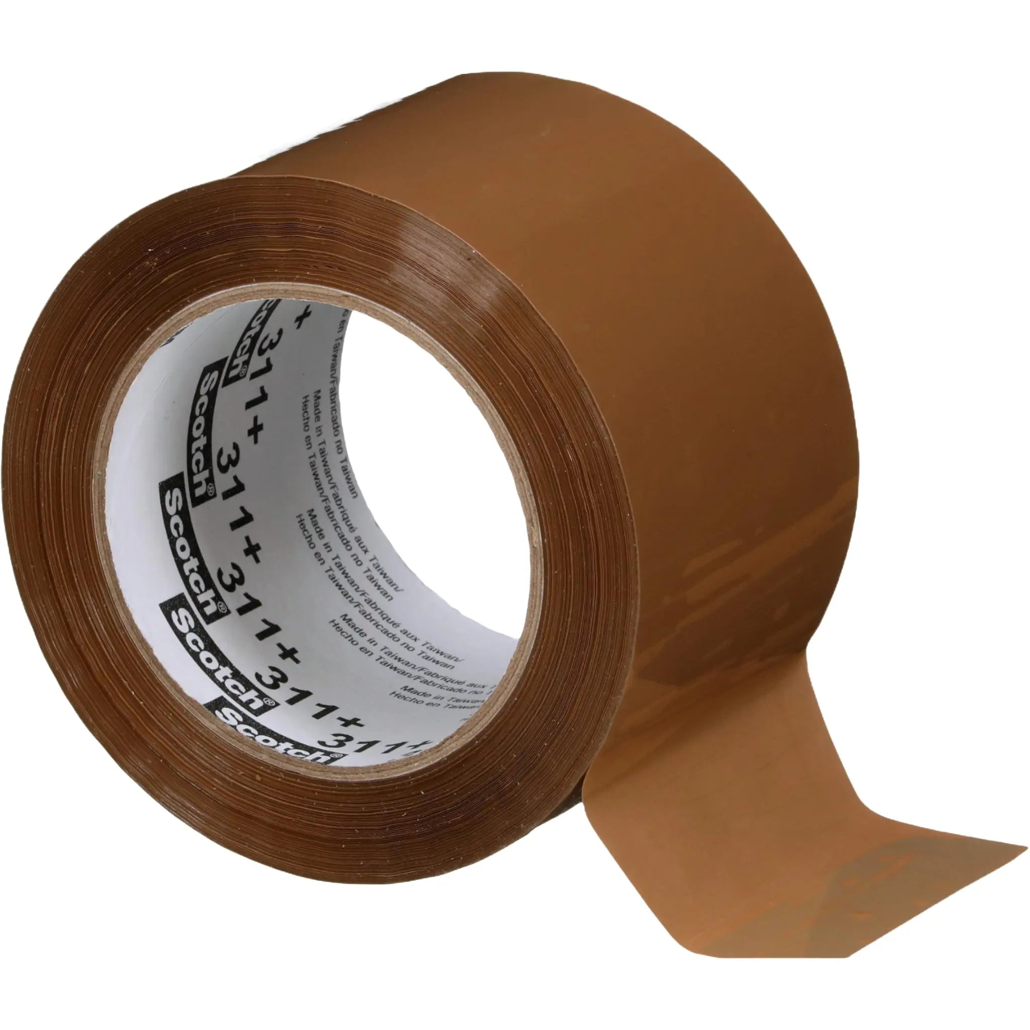 Scotch High Tack Box Sealing Tape 311+ Tan 72 mm x 100 m third image
