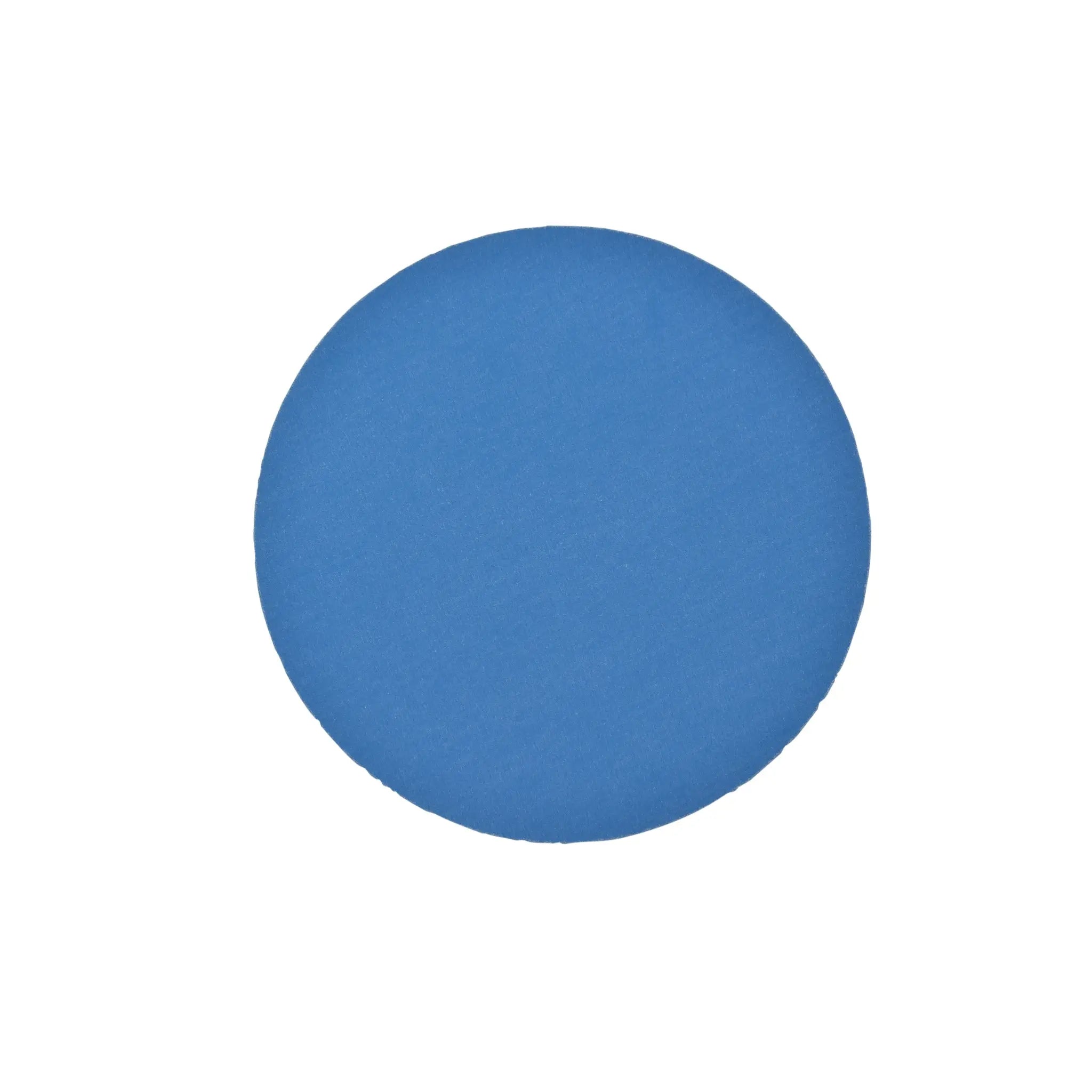 3M Hookit 7100199423 Blue Abrasive Disc, No Hole, 400 grade, 6 in, Carton of 50