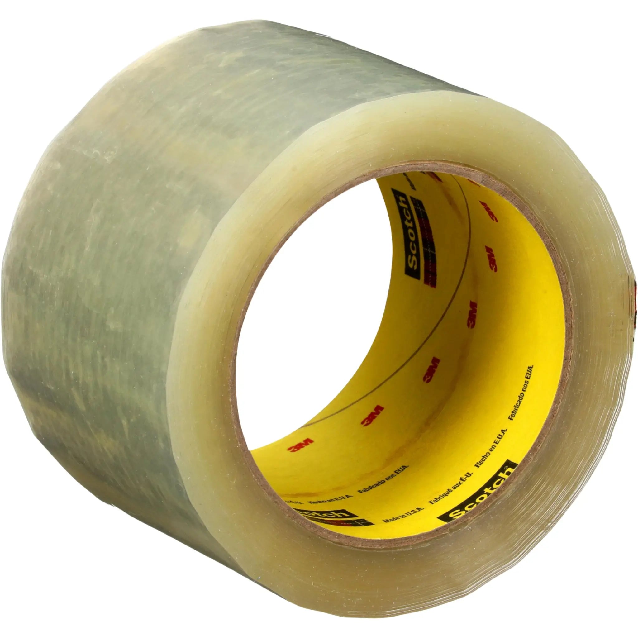 Scotch High Tack Box Sealing Tape 375+ Clear 72 mm x 50 m main image