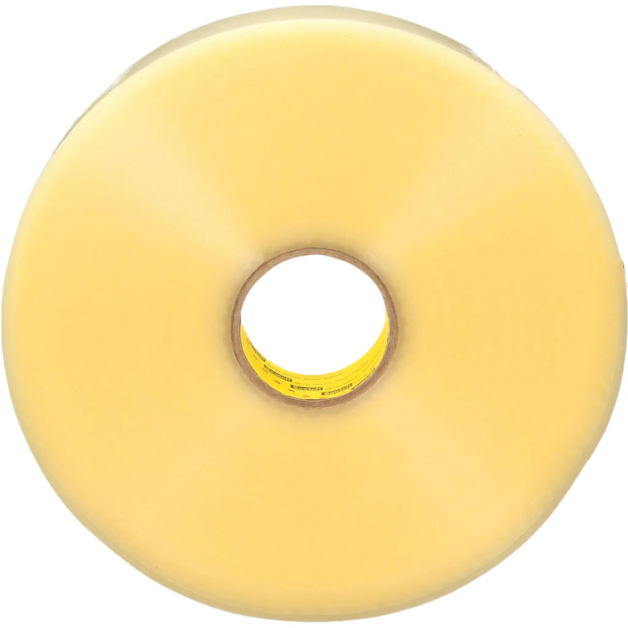 Scotch High Tack Box Sealing Tape 375+ Clear 48 mm x 914 m front view