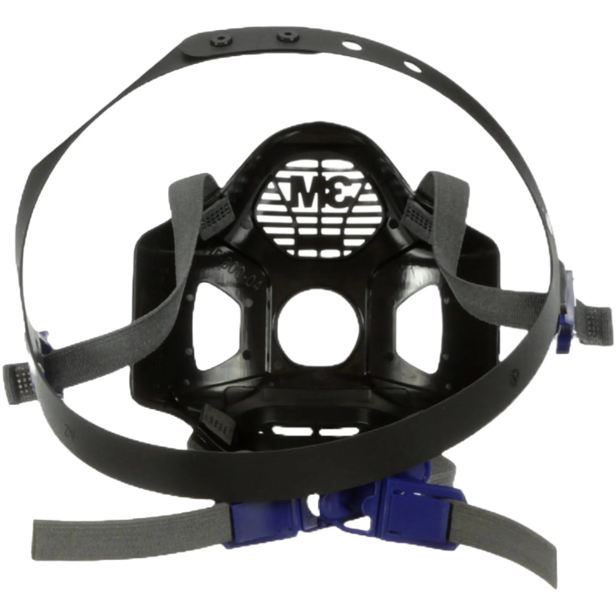 3M Secure Click Head Harness Assembly for HF-800 Series Respirators with Speaking Diaphragm back view