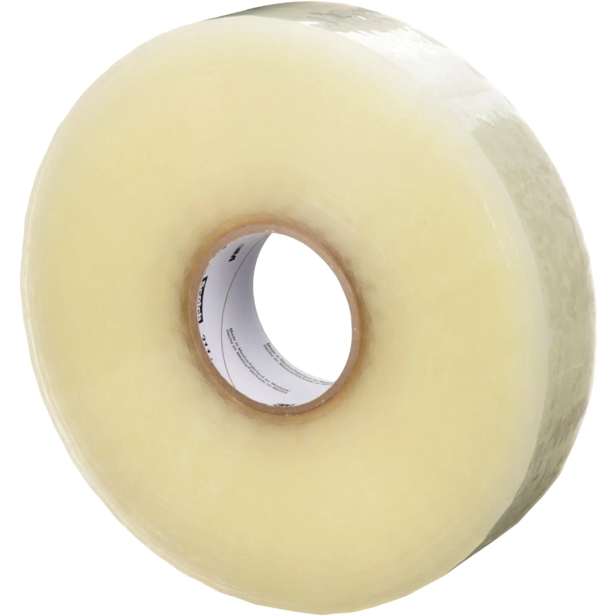 Scotch High Tack Box Sealing Tape 311+ Clear 48 mm x 914 m left side view