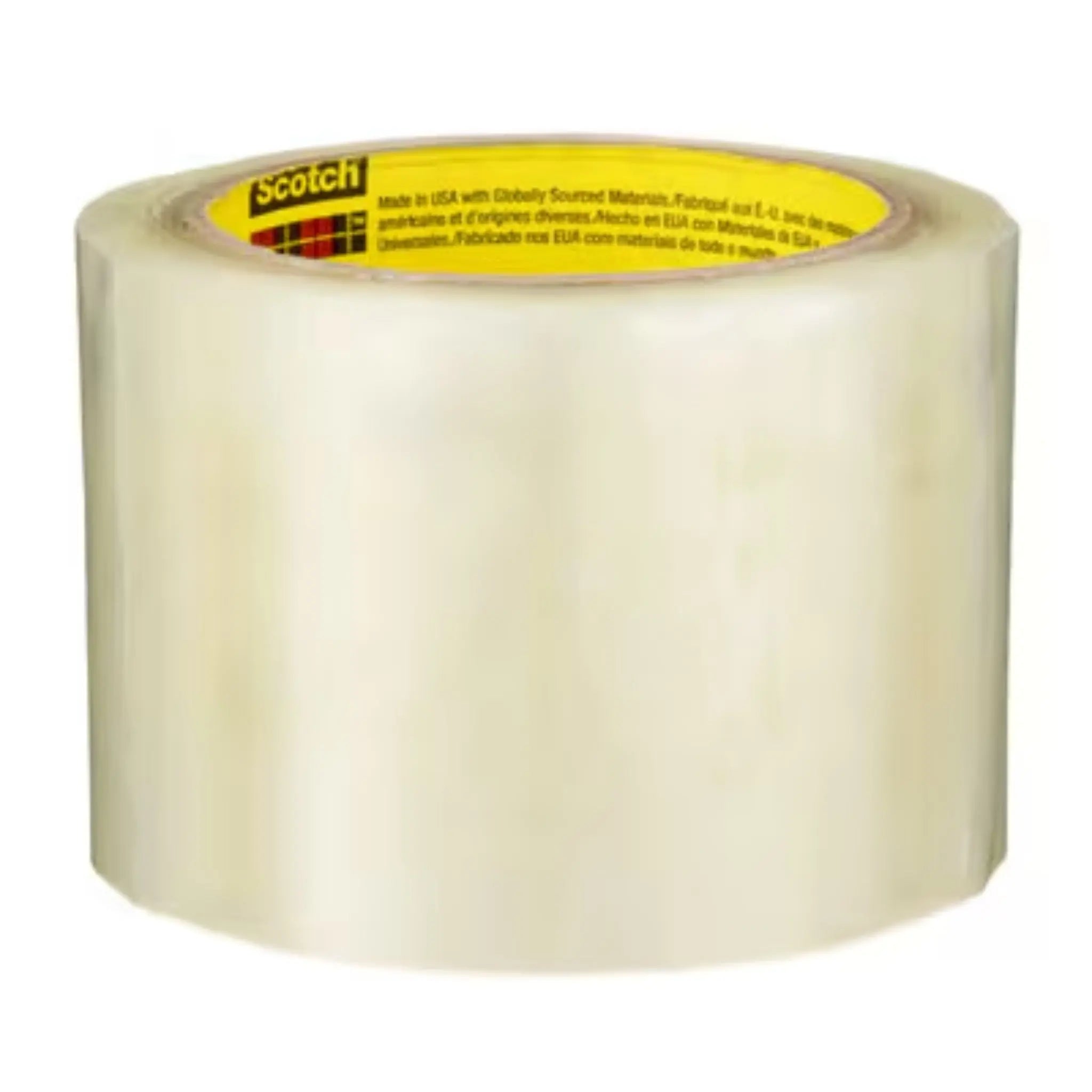 Scotch High Tack Box Sealing Tape 373+ Clear 72 mm x 50 m, 1 Roll, Main Image_04
