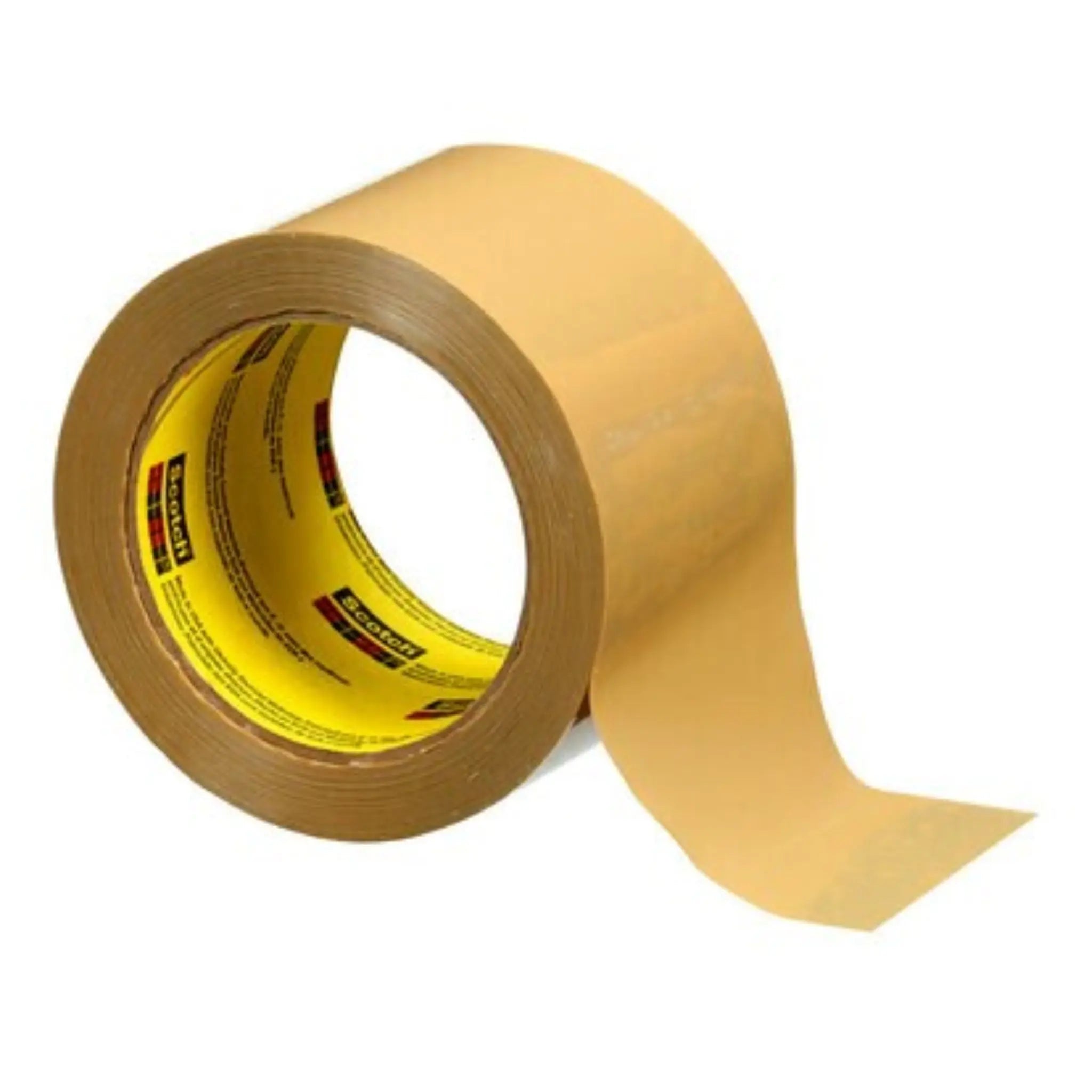 Scotch Box Sealing Tape 375+ High Tack Tan 72 mm x 50 m, 1 Roll, Main Image_02