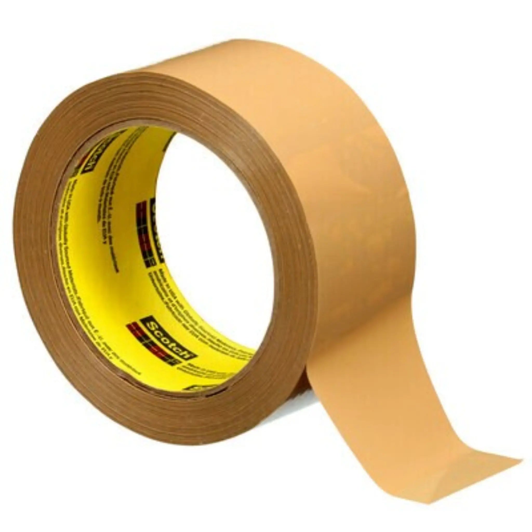 Scotch Box Sealing Tape 375+ High Tack Tan 48 mm x 50 m, 1 Roll, Main Image_02