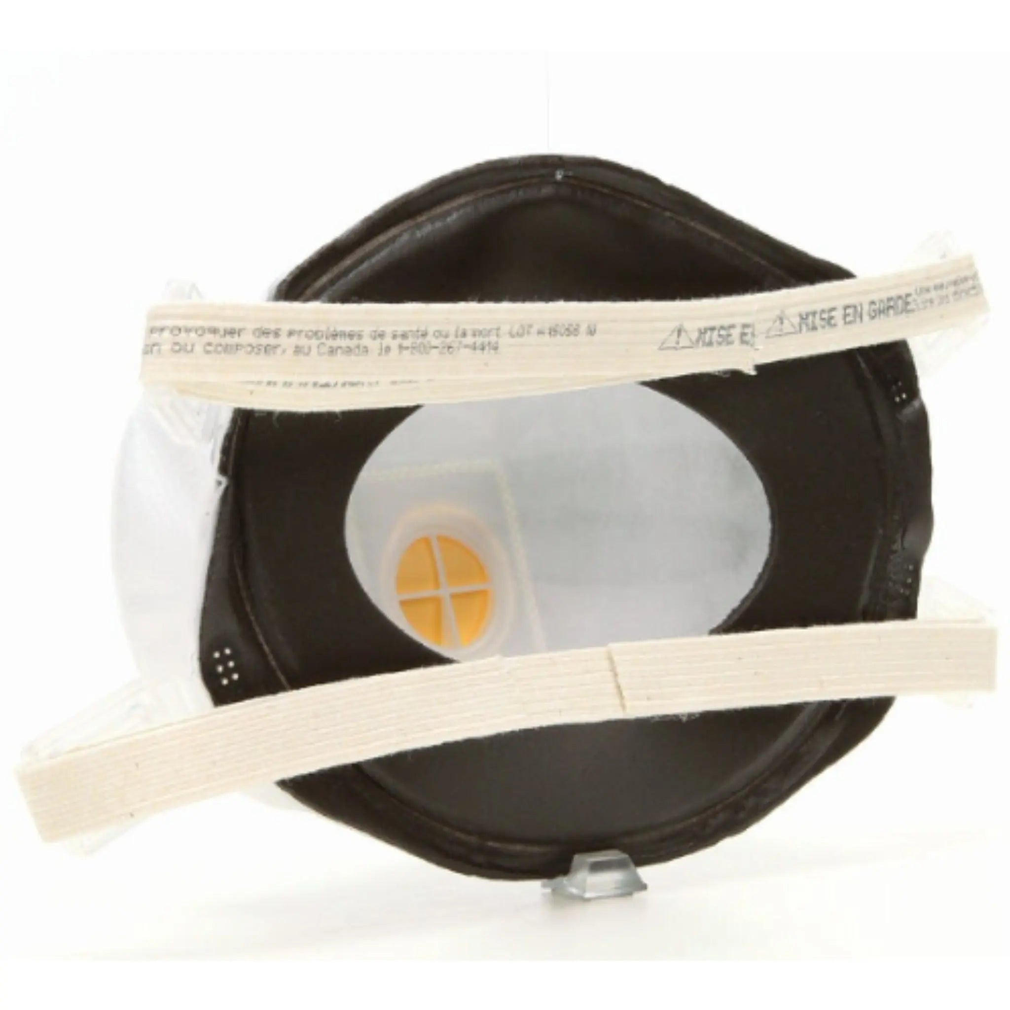 3M 8233 N100 Particulate Respirator Mask, White, Standard, 1 Each
