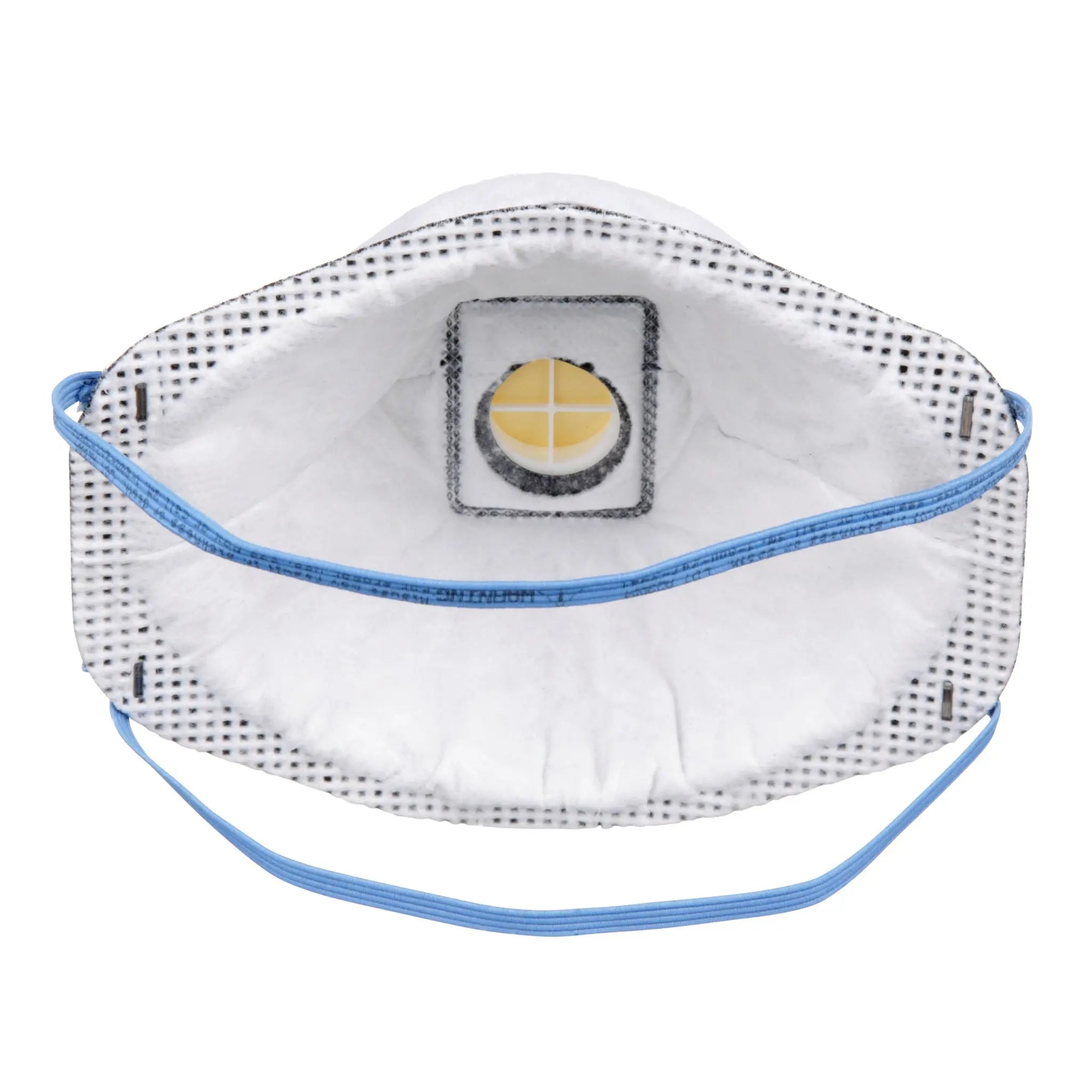 3M 8576 P95 Particulate Respirator with Nuisance Level Acid Gas Relief, White, Standard, Box of 10, Case of 8 Boxes