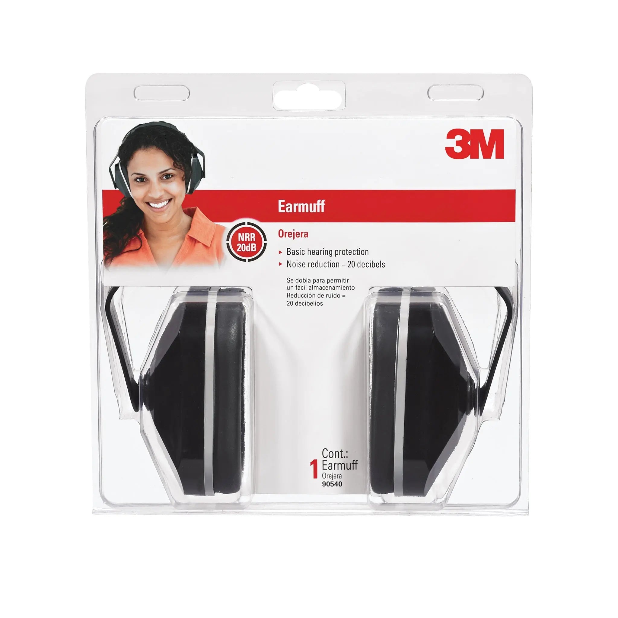 3M Basic Earmuff 90540-6C, 1 Each