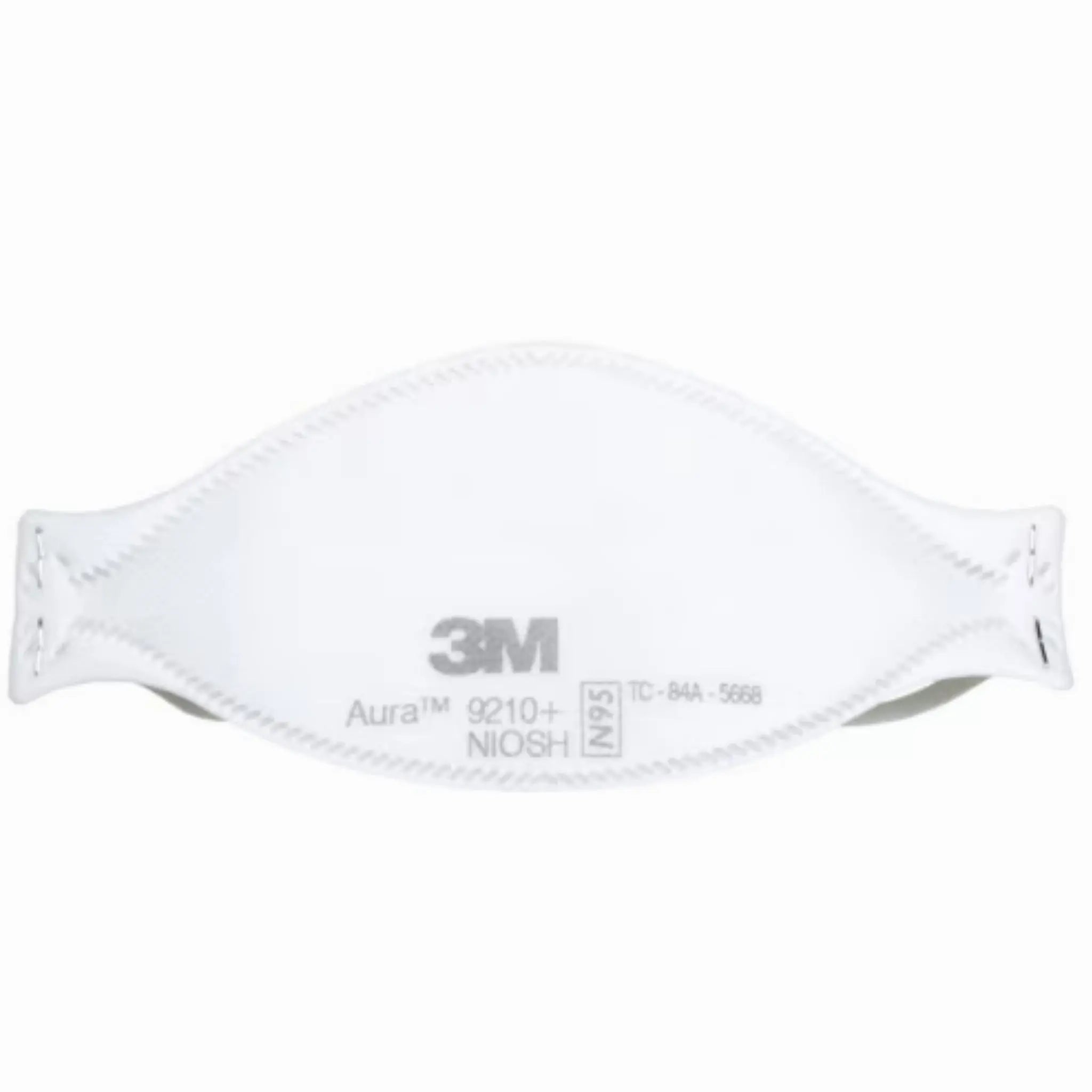 3M 9210+ N95 Aura Particulate Respirator Mask, White, Universal, Front View