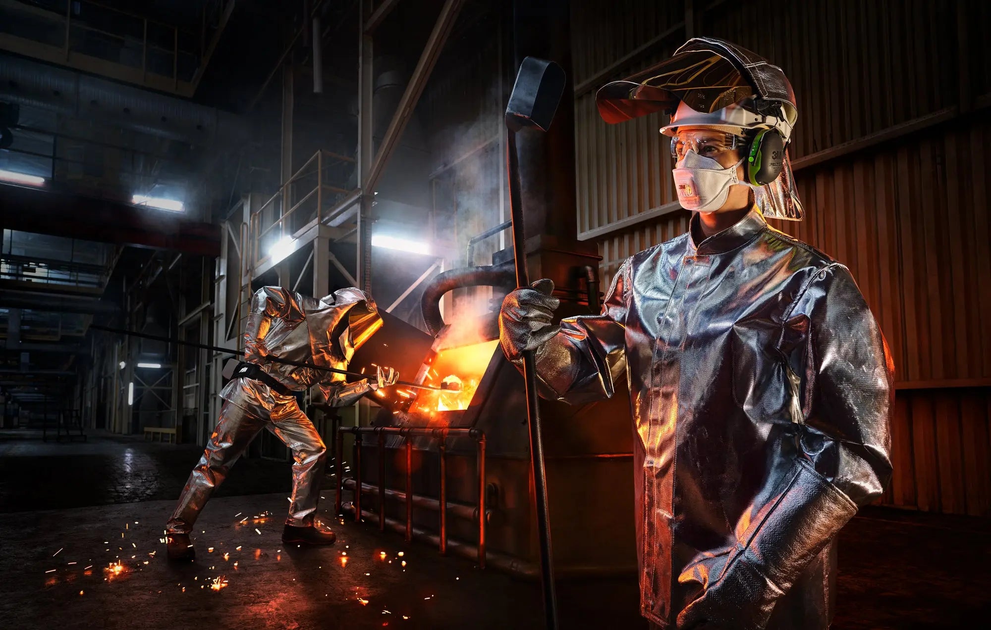 3M Aura 9211PLUS Particulate Respirator N95, White, Standard, Lifestyle