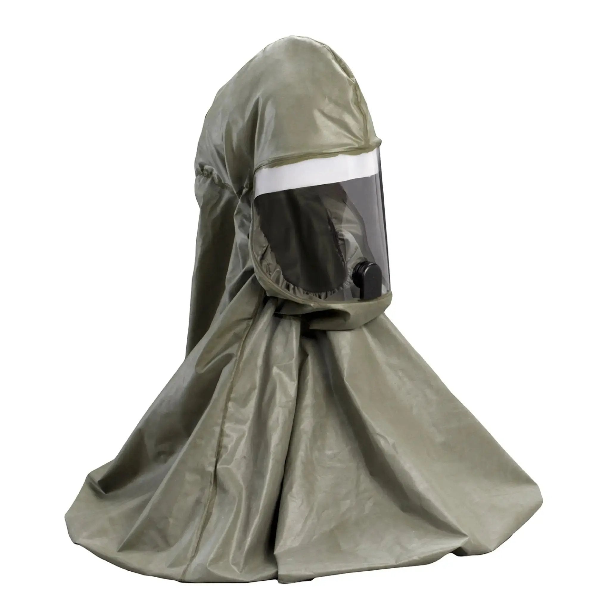 3M 7000131727 BE-10BR Hood, Butyl Rubber, Olive, Main Image