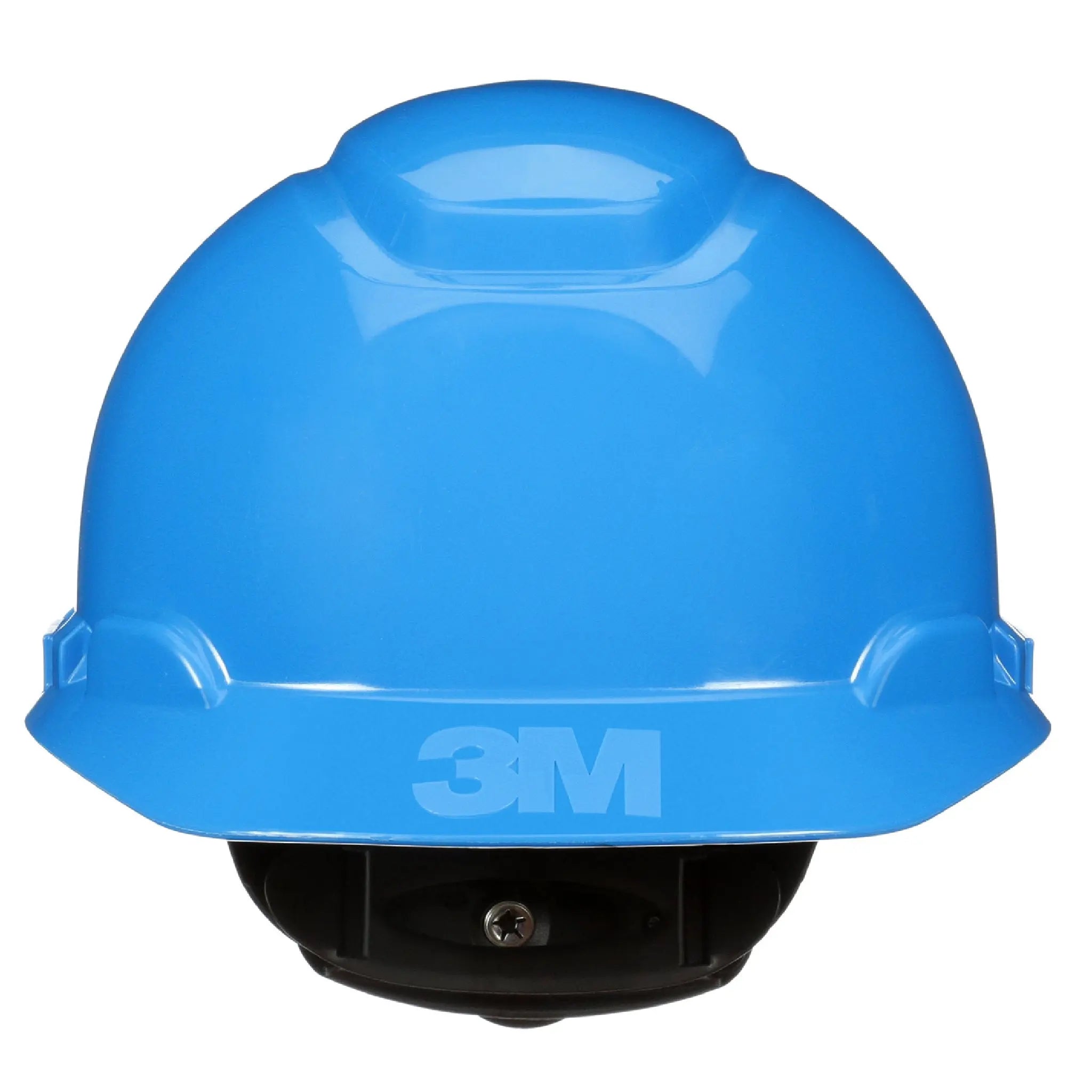 3M SecureFit Hard Hat H-703SFR-UV, Blue, 4-Point Pressure Diffusion Ratchet Suspension, with UVicator, 20 ea/Case