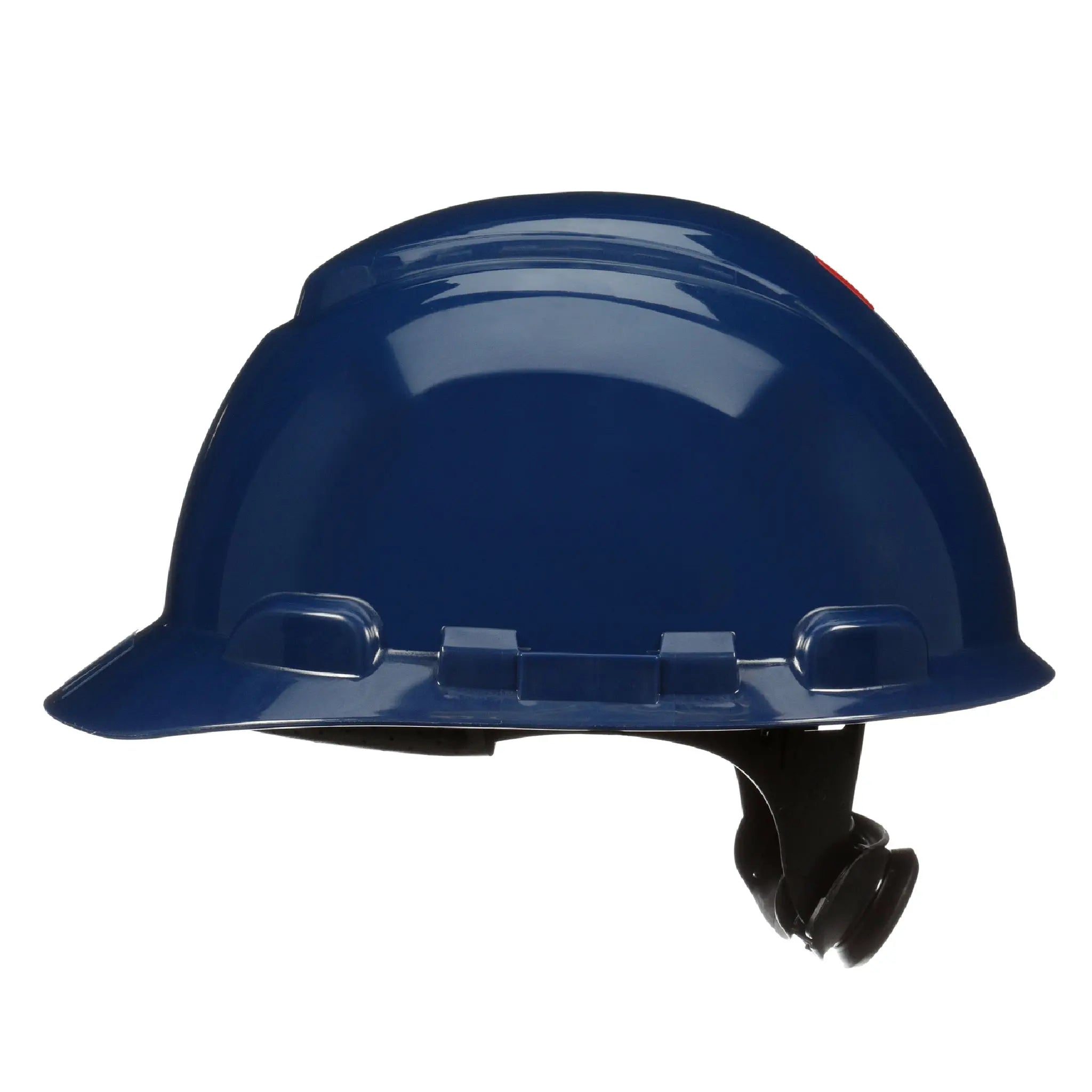 3M SecureFit Hard Hat H-710SFR-UV, Navy Blue, 4-Point Pressure Diffusion Ratchet Suspension, with UVicator, 20 ea/Case