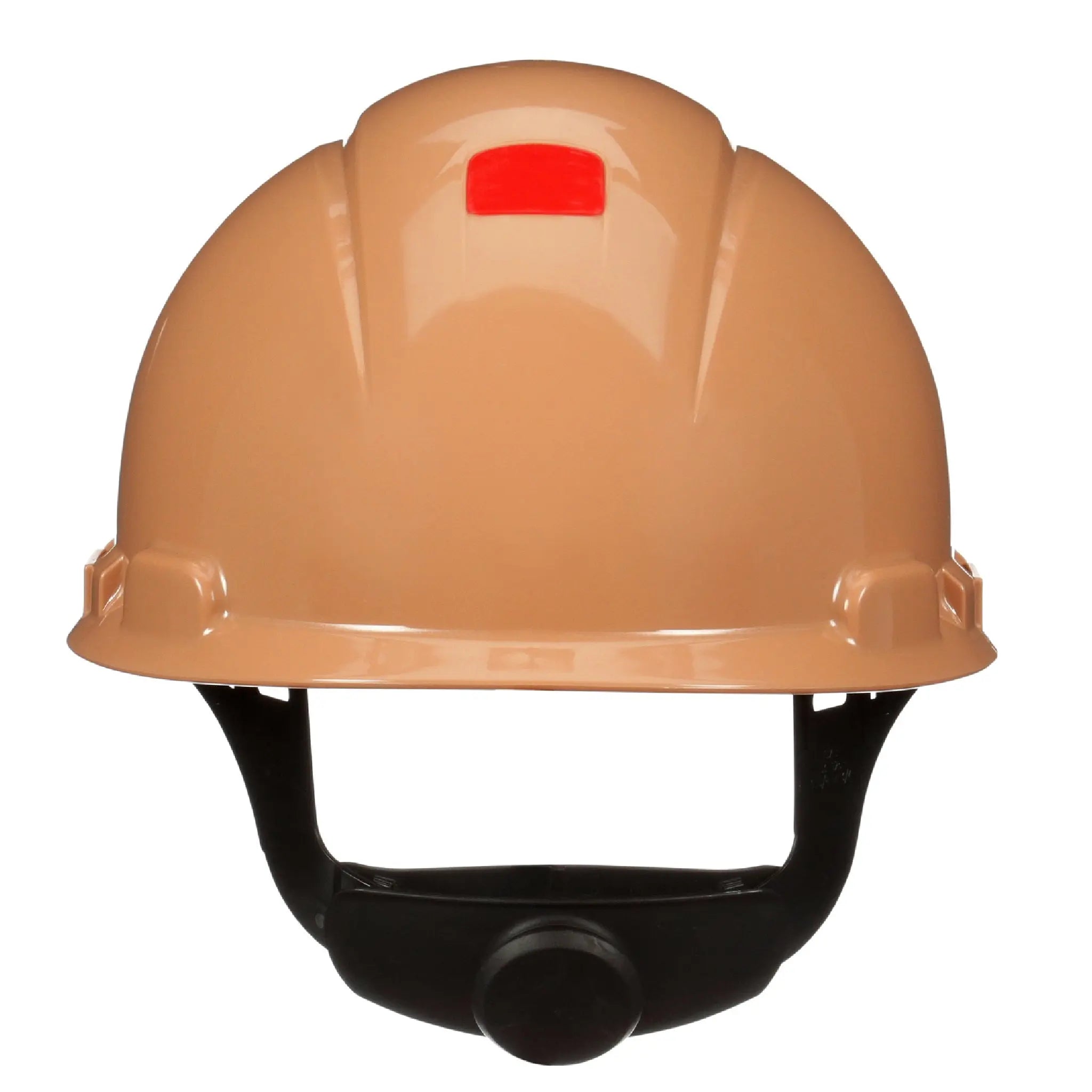 3M SecureFit Hard Hat H-711SFR-UV, Tan, 4-Point Pressure Diffusion Ratchet Suspension, with Uvicator, 20 ea/Case