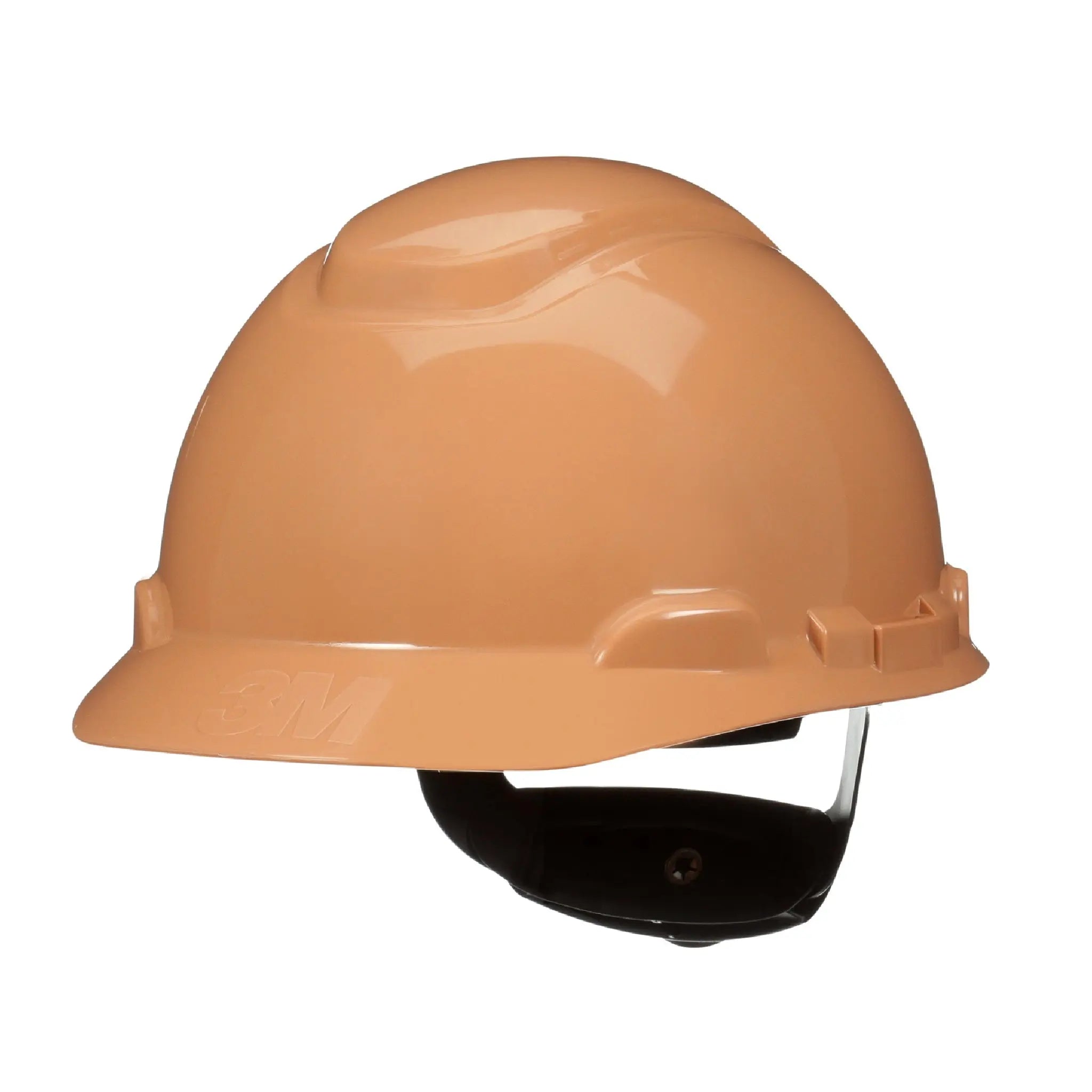 3M SecureFit Hard Hat H-711SFR-UV, Tan, 4-Point Pressure Diffusion Ratchet Suspension, with Uvicator, 20 ea/Case