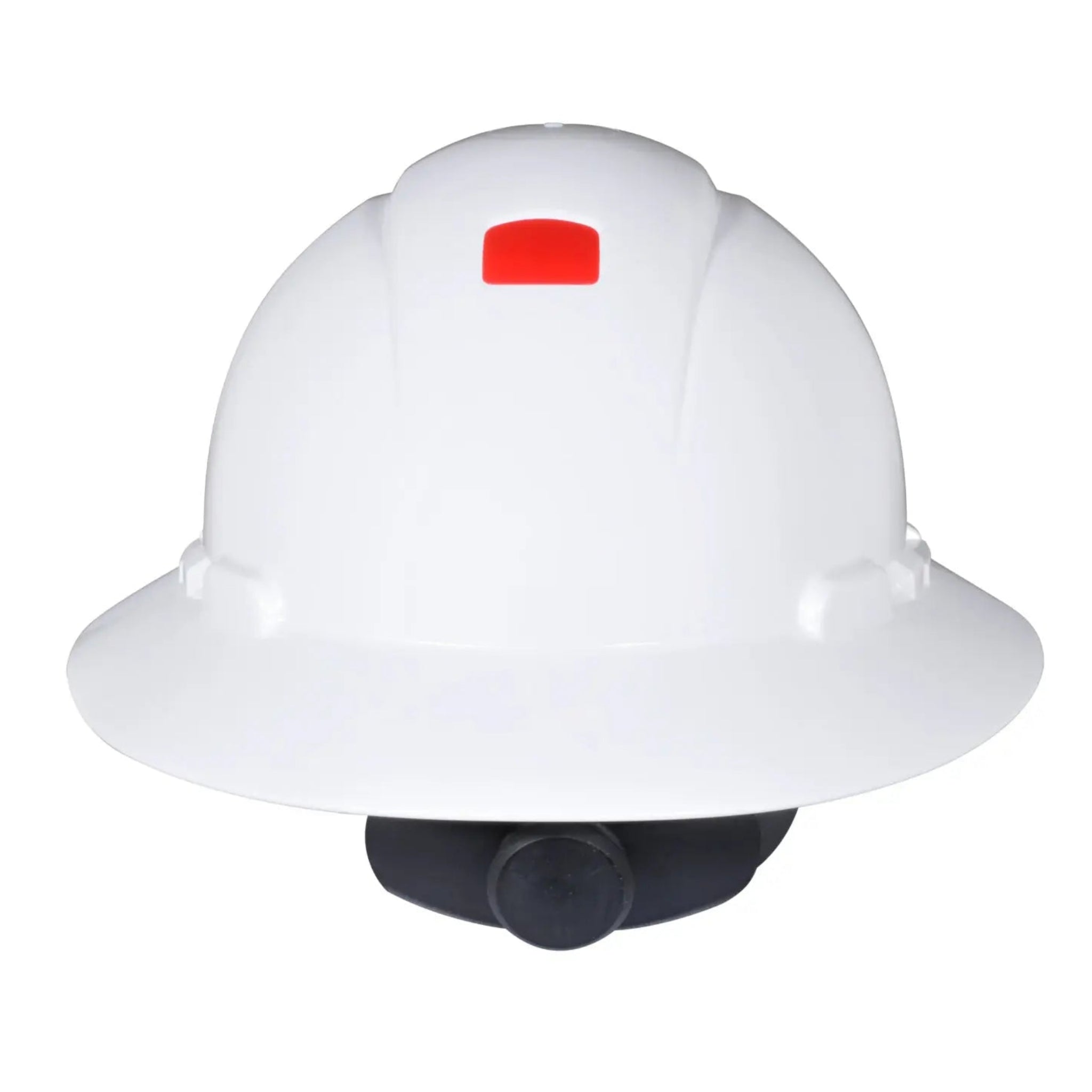 3M SecureFit Full Brim Hard Hat H-801SFR-UV, White, 4-Point Pressure Diffusion Ratchet Suspension, with UVicator, Main Image