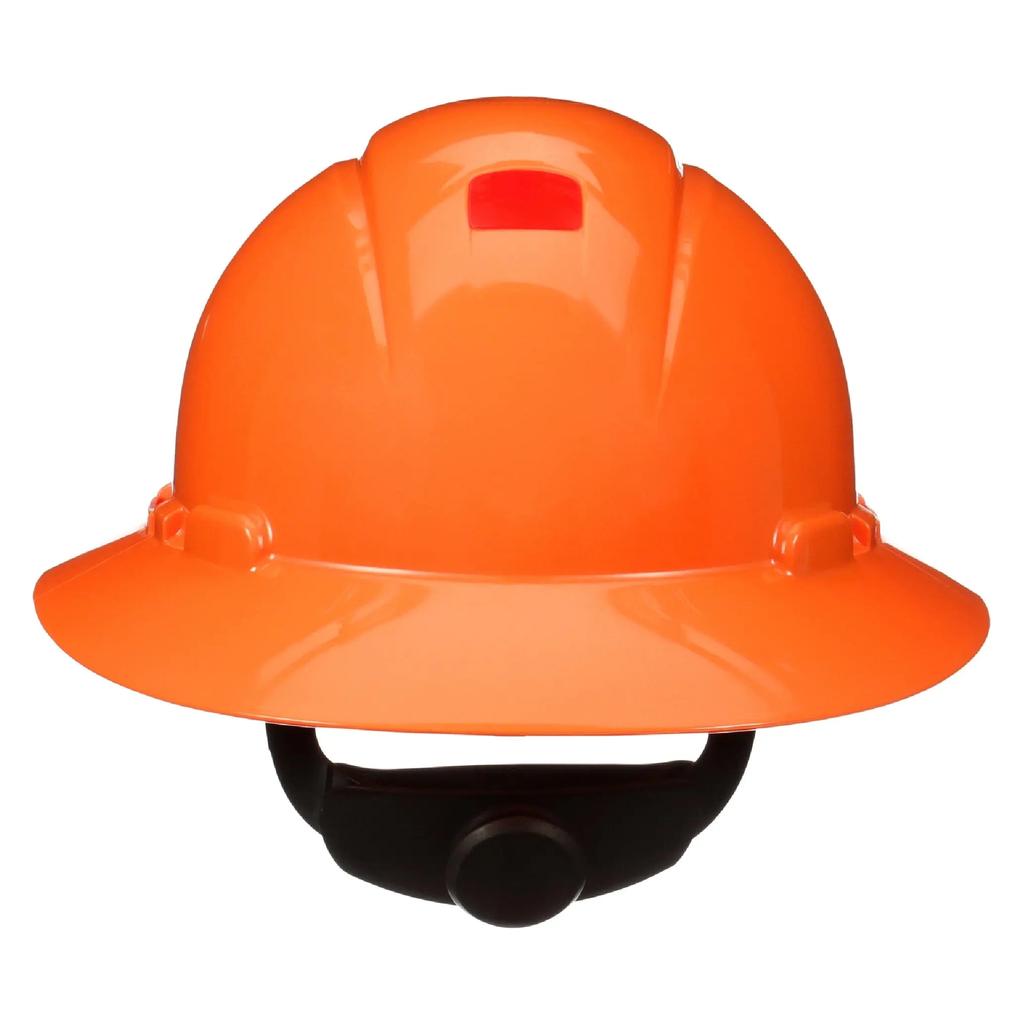 3M SecureFit Full Brim Hard Hat H-806SFR-UV, Orange 4-Point pressure Diffusion Ratchet Suspension, with Uvicator, 20 ea/Case