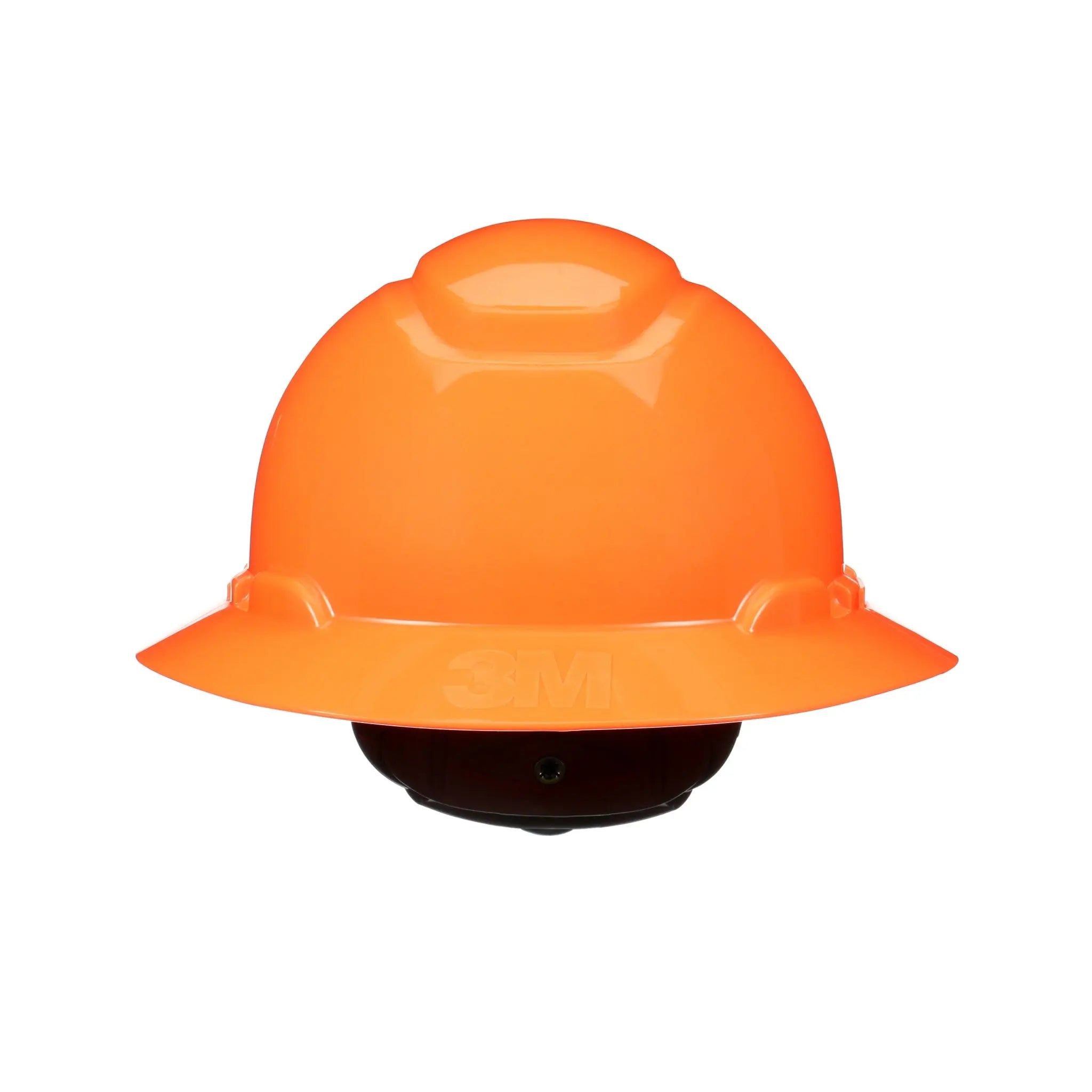 3M SecureFit Full Brim Hard Hat H-807SFR-UV, H-Vis Orange, 4-Point Pressure Diffusion Ratchet Suspension with UVicator, 20ea/CS
