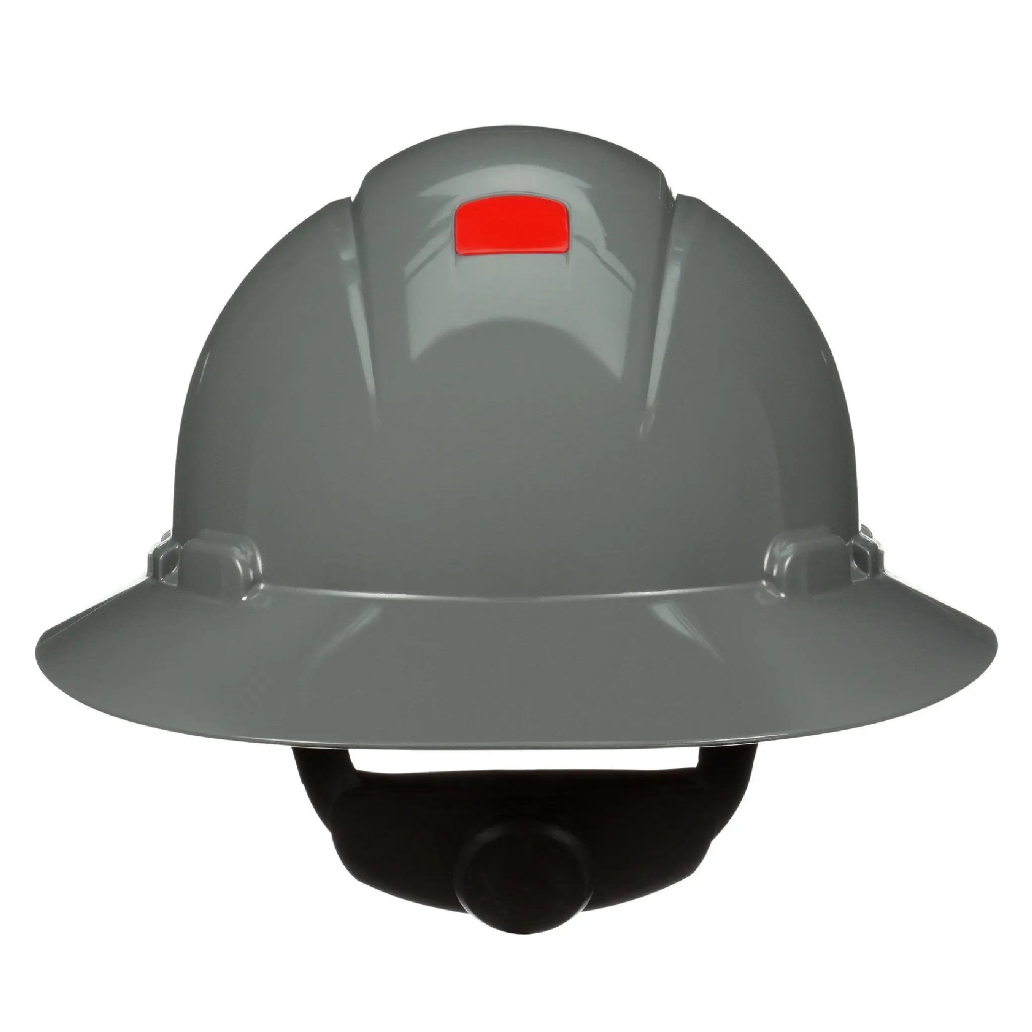 3M SecureFit Full Brim Hard Hat H-808SFR-UV, Grey, 4-Point Pressure Diffusion Ratchet Suspension, with UVicator, 20 ea/Case