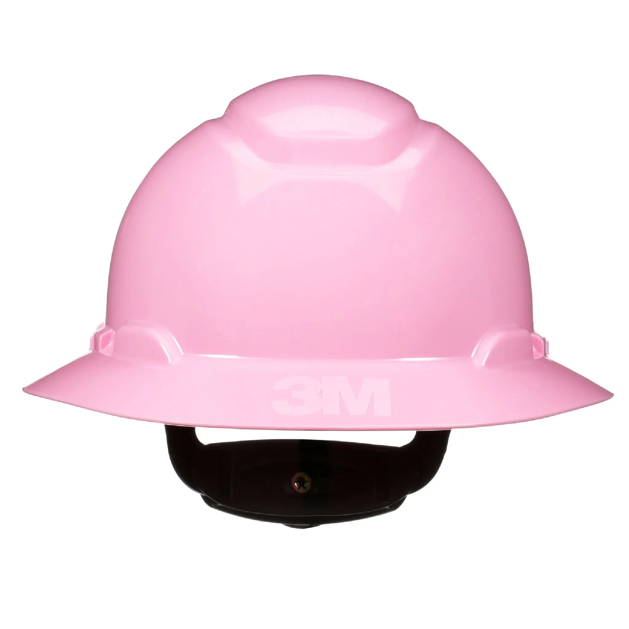 3M SecureFit Full Brim Hard Hat H-813SFR-UV, Pink, 4-Point Pressure Diffusion Ratchet Suspension, with Uvicator, 20 ea/Case