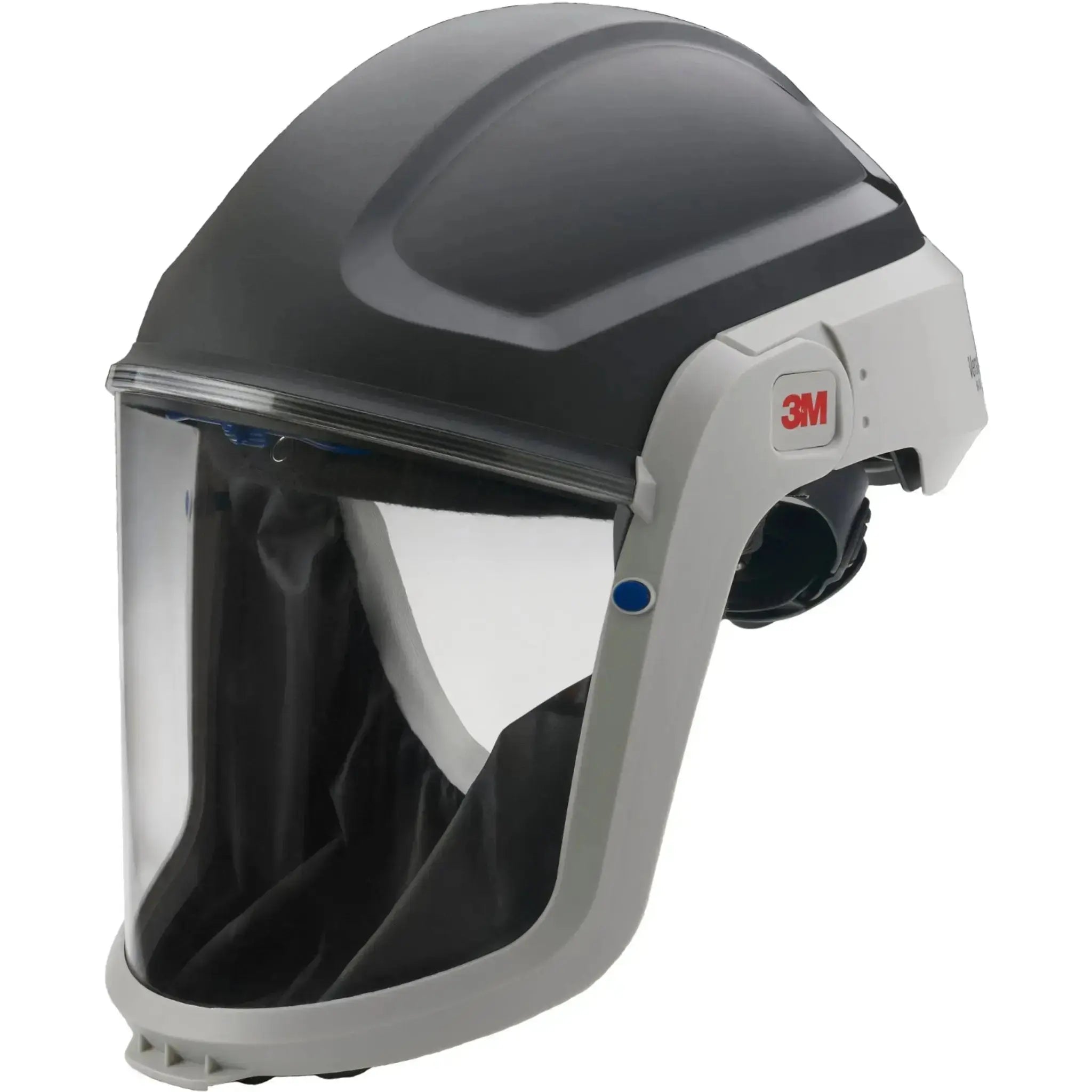 3M Versaflo M-307 Respirator Hardhat with Visor & Faceseal, Black