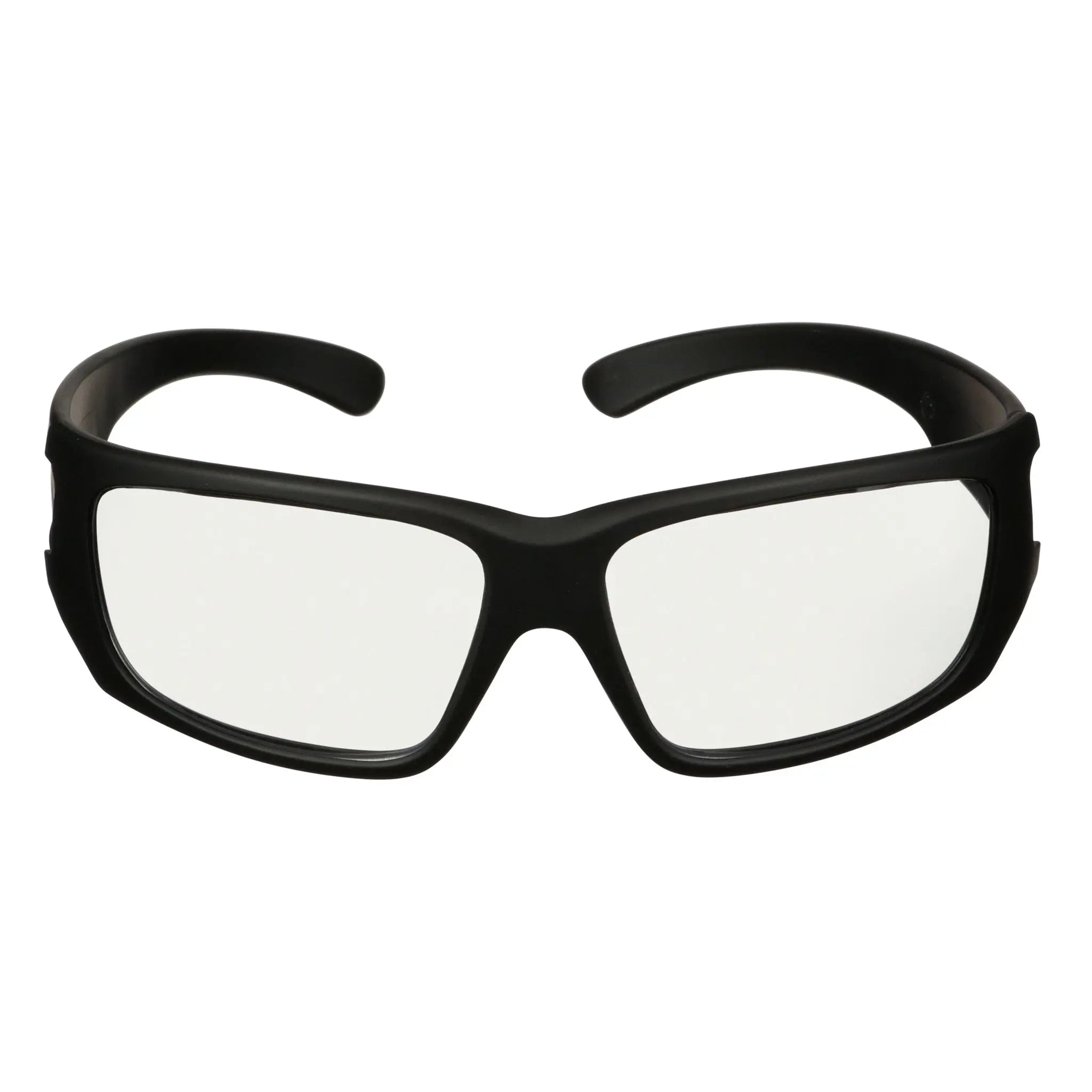 3M Maxim Elite 1000 Series, MXE1001SGAF-BLK, Black Frame, Scotchgard Anti-Fog Coating, Clear AF-AS Lens, 20 ea-Case