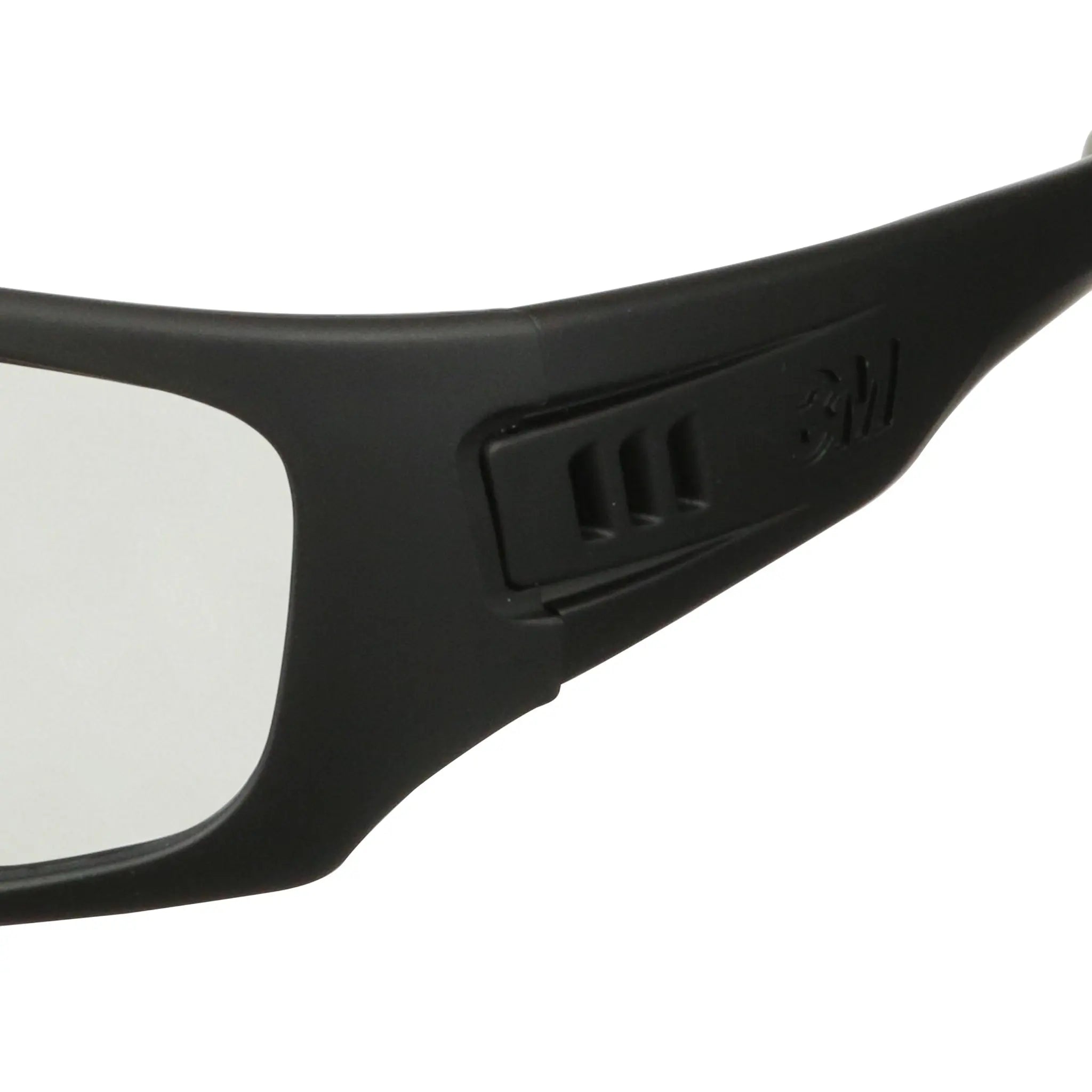 3M Maxim Elite 1000 Series, MXE1007SGAF-BLK, Black Frame, Scotchgard Anti-Fog Coating, I-O Gray AF-AS Lens, 20 ea-Case