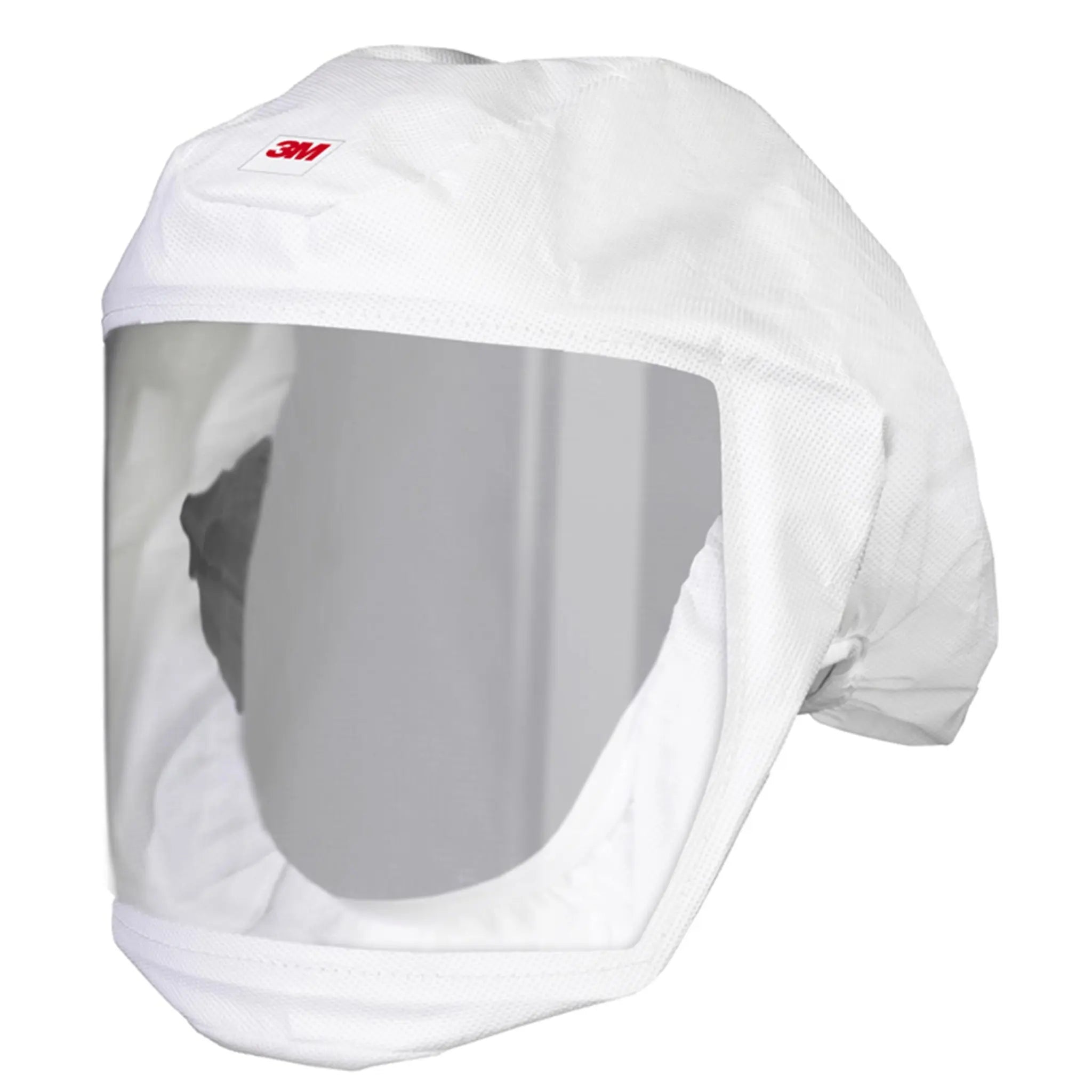 3M Versaflo S-133L-5 Headcover with Integrated Head Suspension, White, Medium/Large, 1 Each