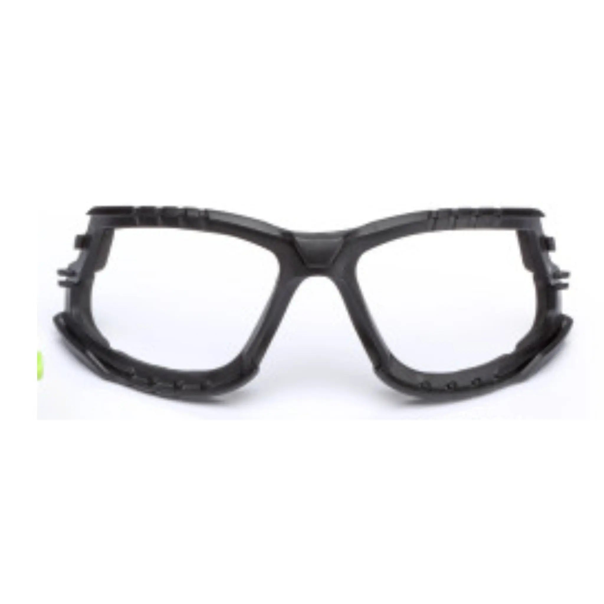 3M Solus 1000-Series Safety Glasses S1201SGAF-KT Kit Foam Strap Green-Black Clear Scotchgard Anti-Fog Lens (Case of 20)