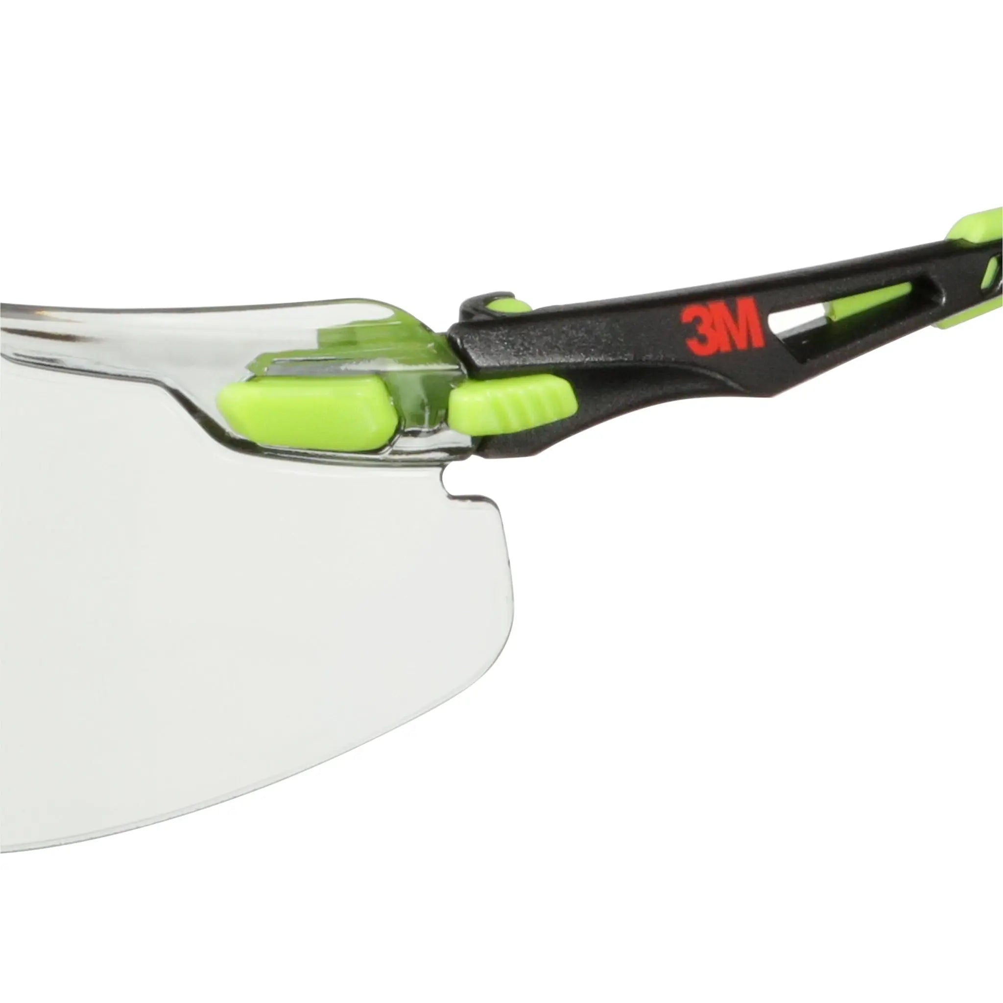 3M Solus 1000 Series S1207SGAF-TKT, Grn/Blk, Scotchgard Anti-Fog Coating, IO Gray AF-AS lens, TPE/Strap, 20 ea/Case