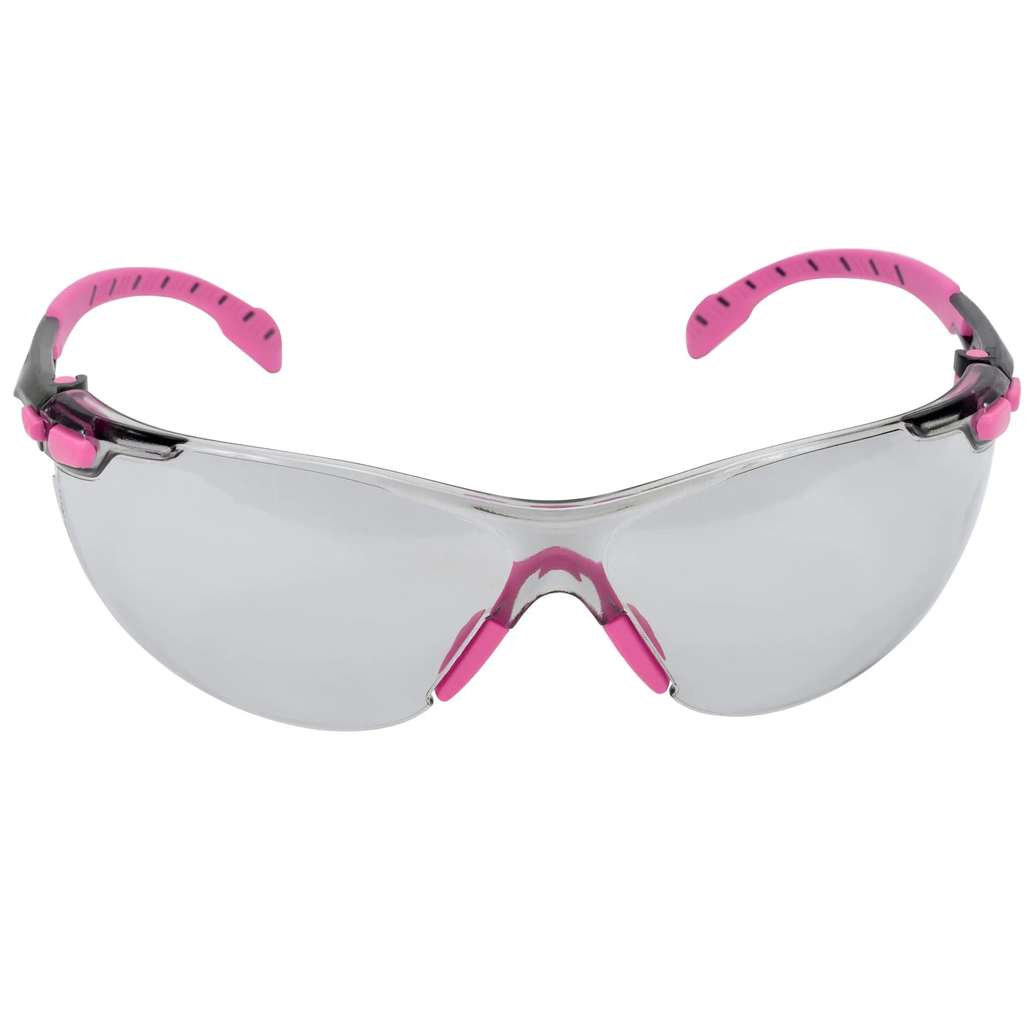 3M Solus 1000-Series Safety Glasses S1407SGAF, Pink/Black, I/O GrayScotchgard Anti-fog Lens, 20 EA/Case