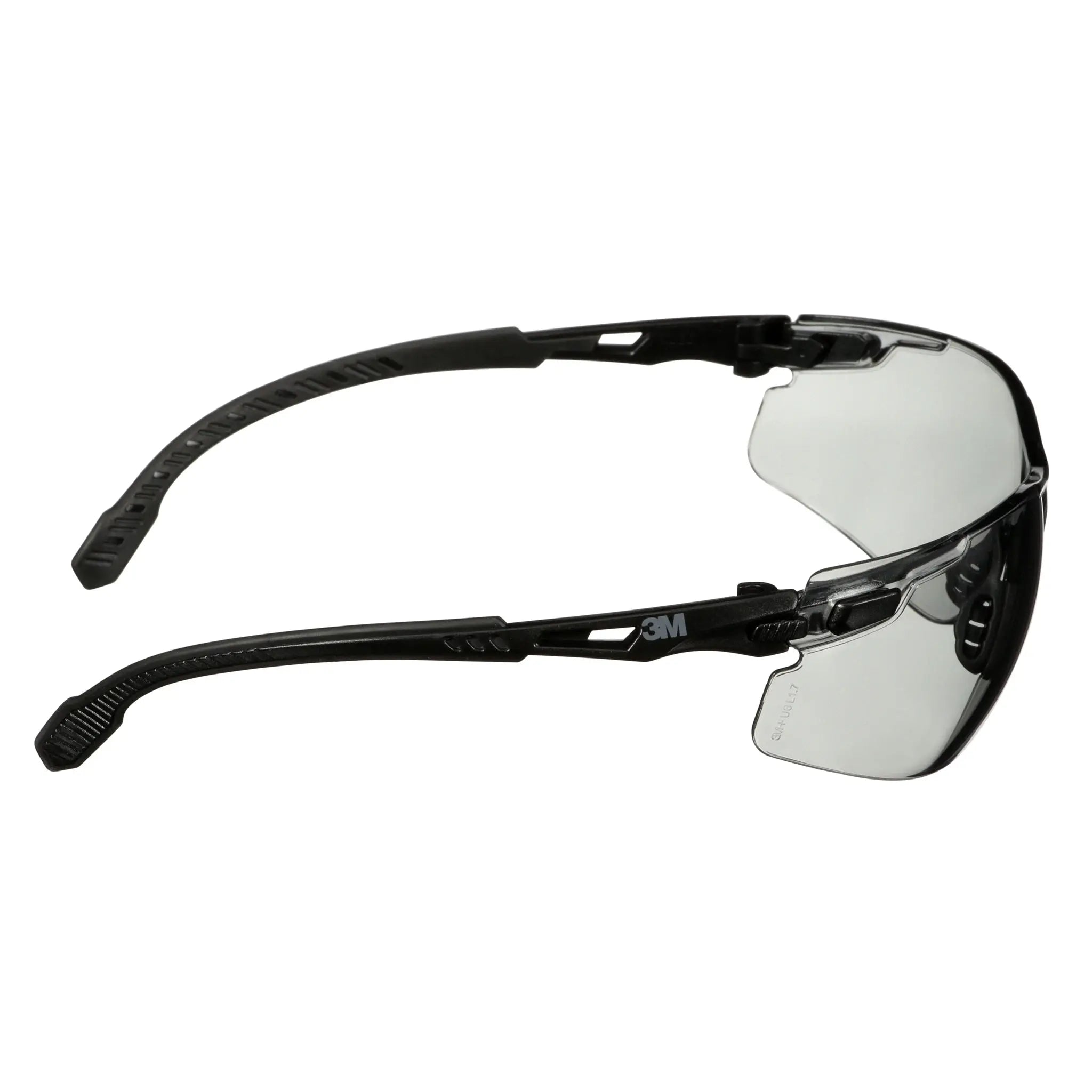 3M Solus 1000 Series, S1507SGAF, Black Temples, Scotchgard Anti-Fog Coating, Indoor-Outdoor Gray AF-AS lens, 20 ea-Case