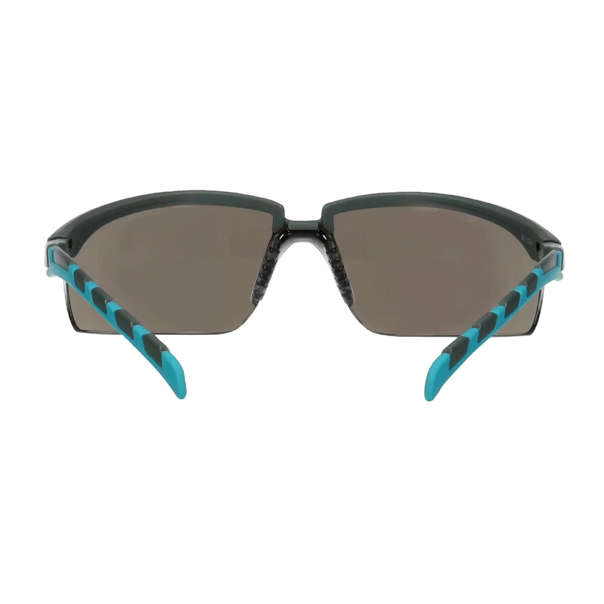 3M Solus 2000 Series, S2002SGAF-BGR, Gray/Blue-Green Temples,
Scotchgard Anti-Fog Coating, Gray AF-AS lens, 20ea/cs