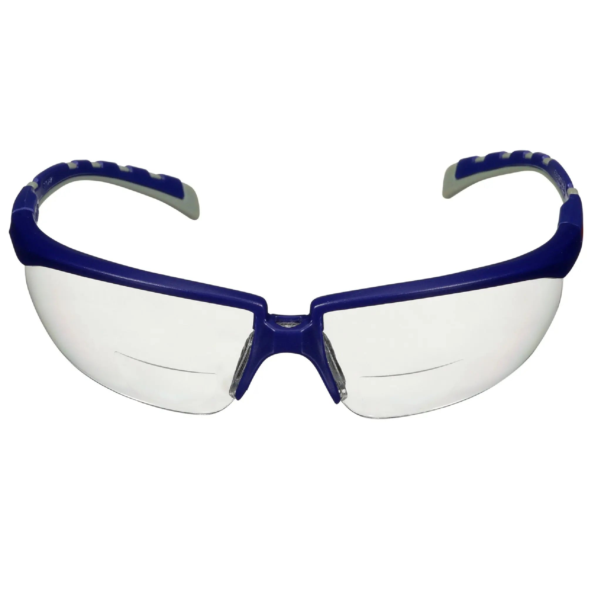 3M Solus 2000 Series, S2015AF-BLU, Blue-Gray Temples, Clear Reader +1.5 Anti-Fog-Anti-Scratch Lens, 20 ea-CaseÂ