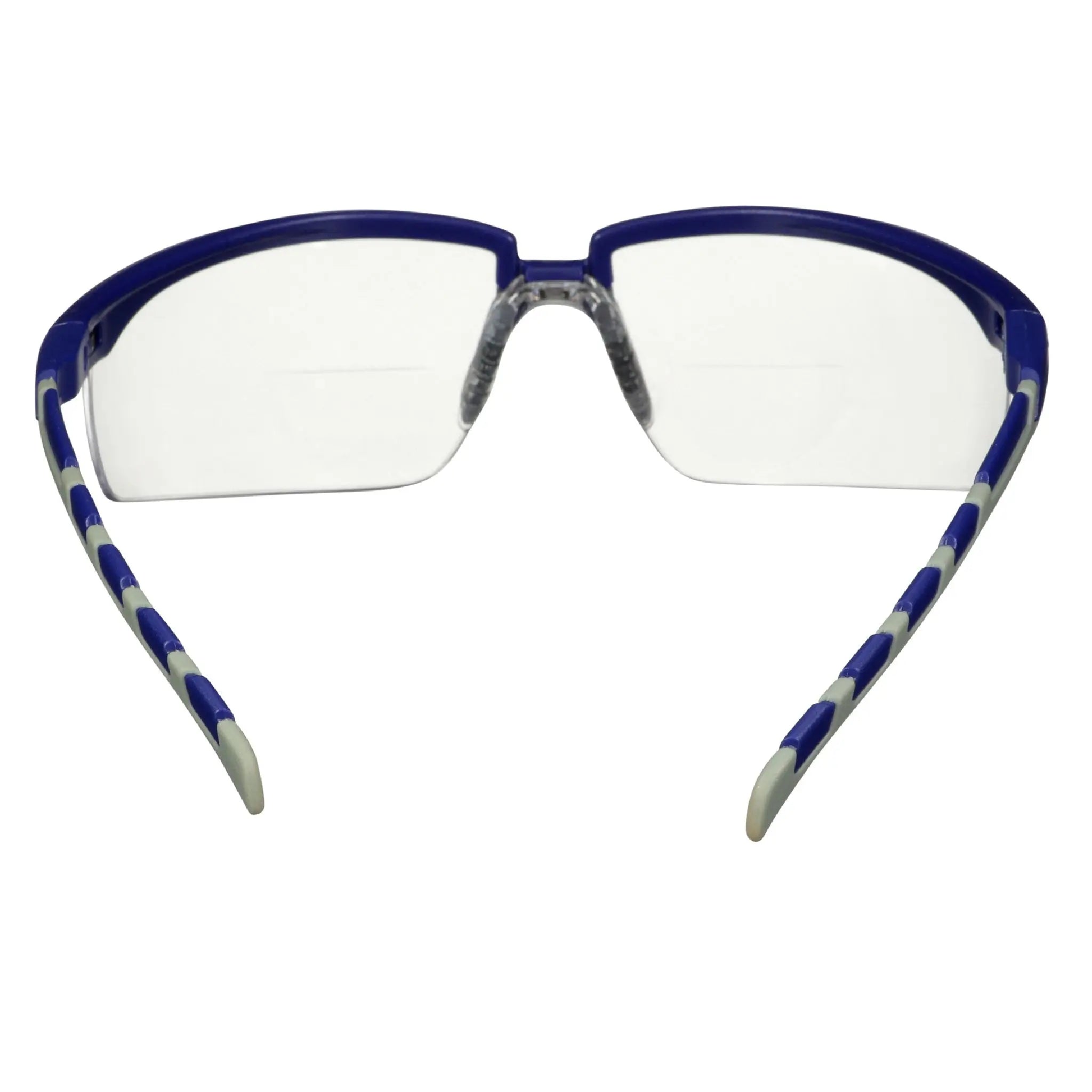3M Solus 2000 Series, S2025AF-BLU, Blue-Gray Temples, Clear Reader +2.5 Anti-Fog-Anti-Scratch lens, 20 ea-Case