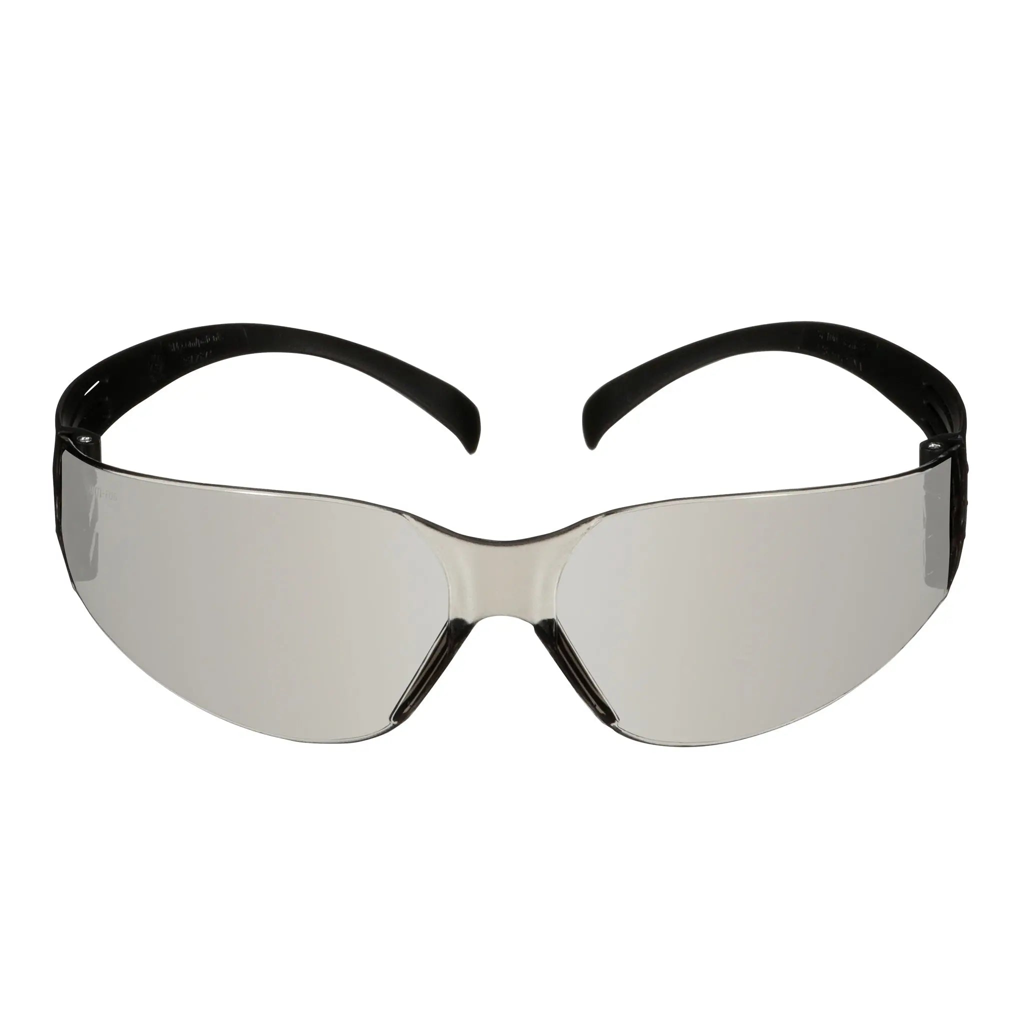 3M SecureFit SF107AF-BLK 100 Series, Black Temples, Indoor/Outdoor Gray Anti-Fog/Anti-Scratch Lens, Case of 20Â