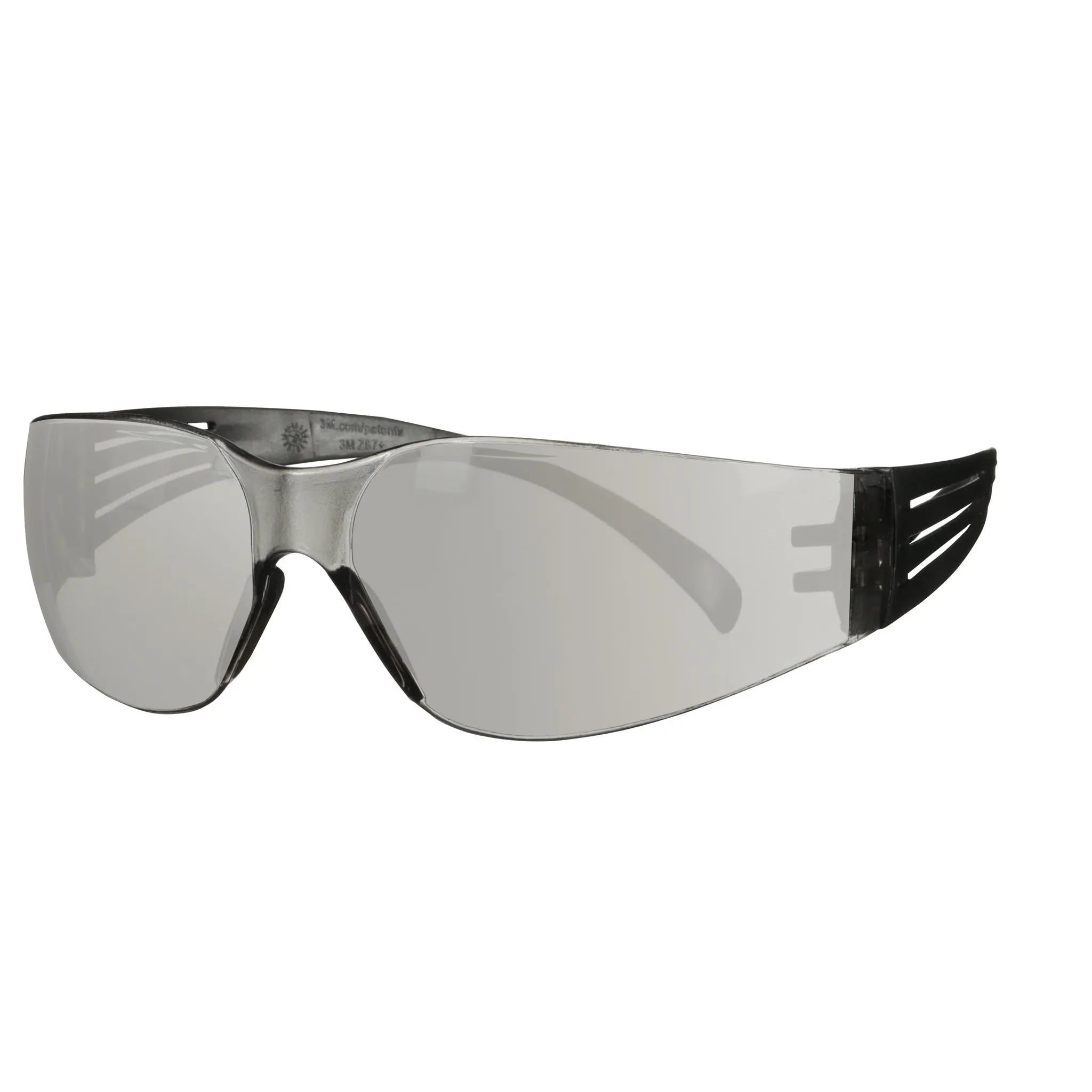 3M SecureFit SF107AF-BLK 100 Series, Black Temples, Indoor/Outdoor Gray Anti-Fog/Anti-Scratch Lens, Case of 20Â