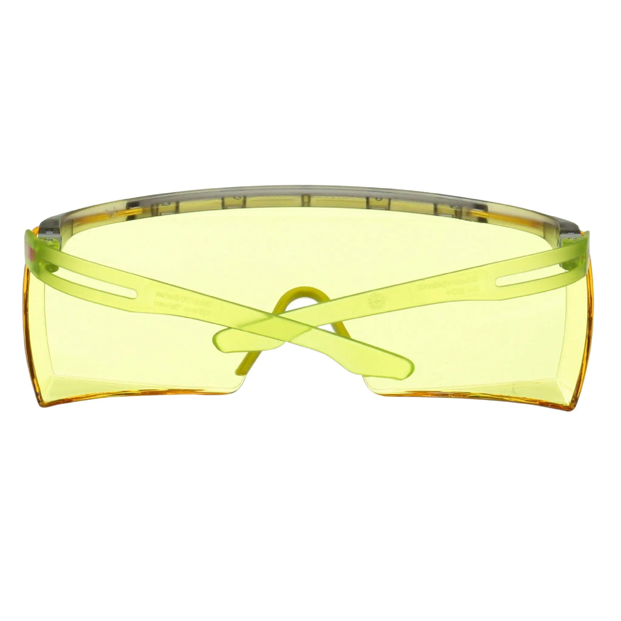 3M SecureFit 3700 Series, SF3703SGAF-GRN, Green Temple, Scotchgard
Anti-Fog Coating, Amber OTG AF-AS lens, 10 per case