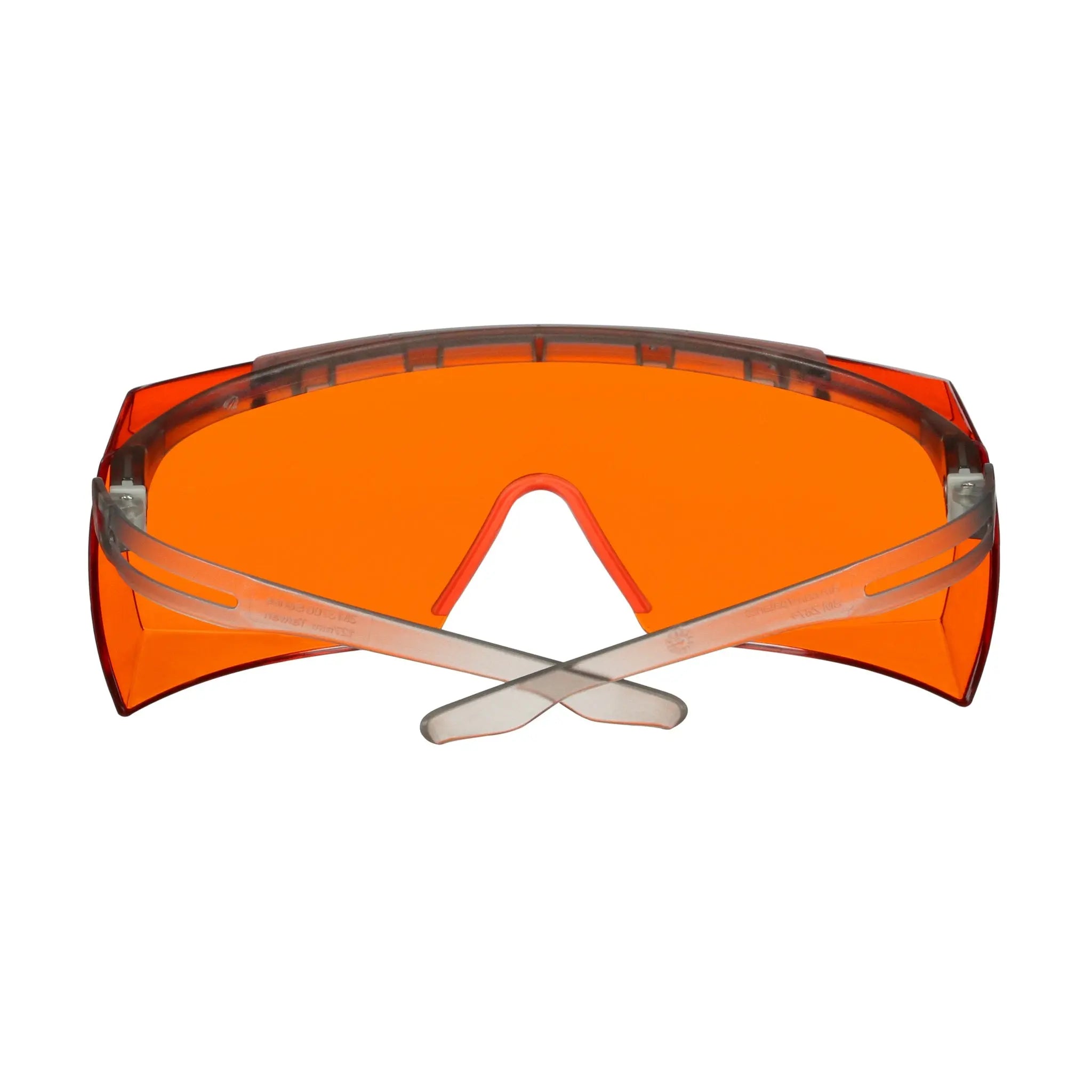 3M SecureFit 3700 Series SF3706AS-GRY, Gray Temples, Orange OTG Anti-
Scratch Lens, 10 ea-Case