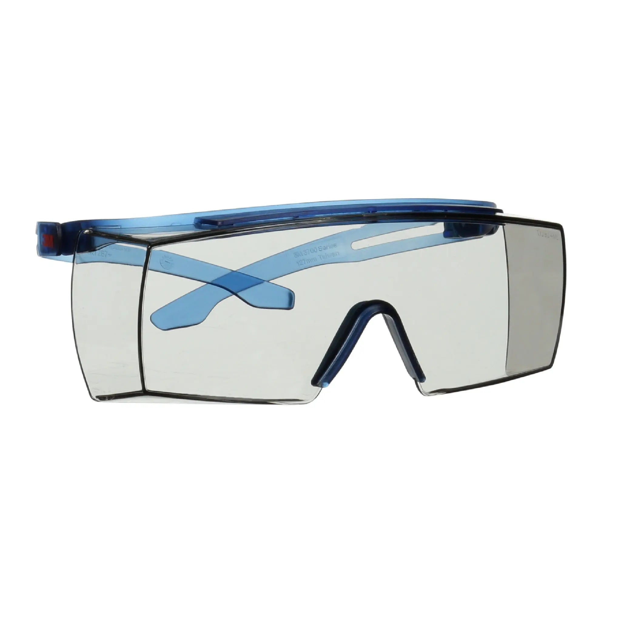 3M SecureFit 3700 Series, SF3707AS-BLU, Blue Temple, Indoor/Outdoor Gray OTG Anti-scratch lens, 10ea/csÂ