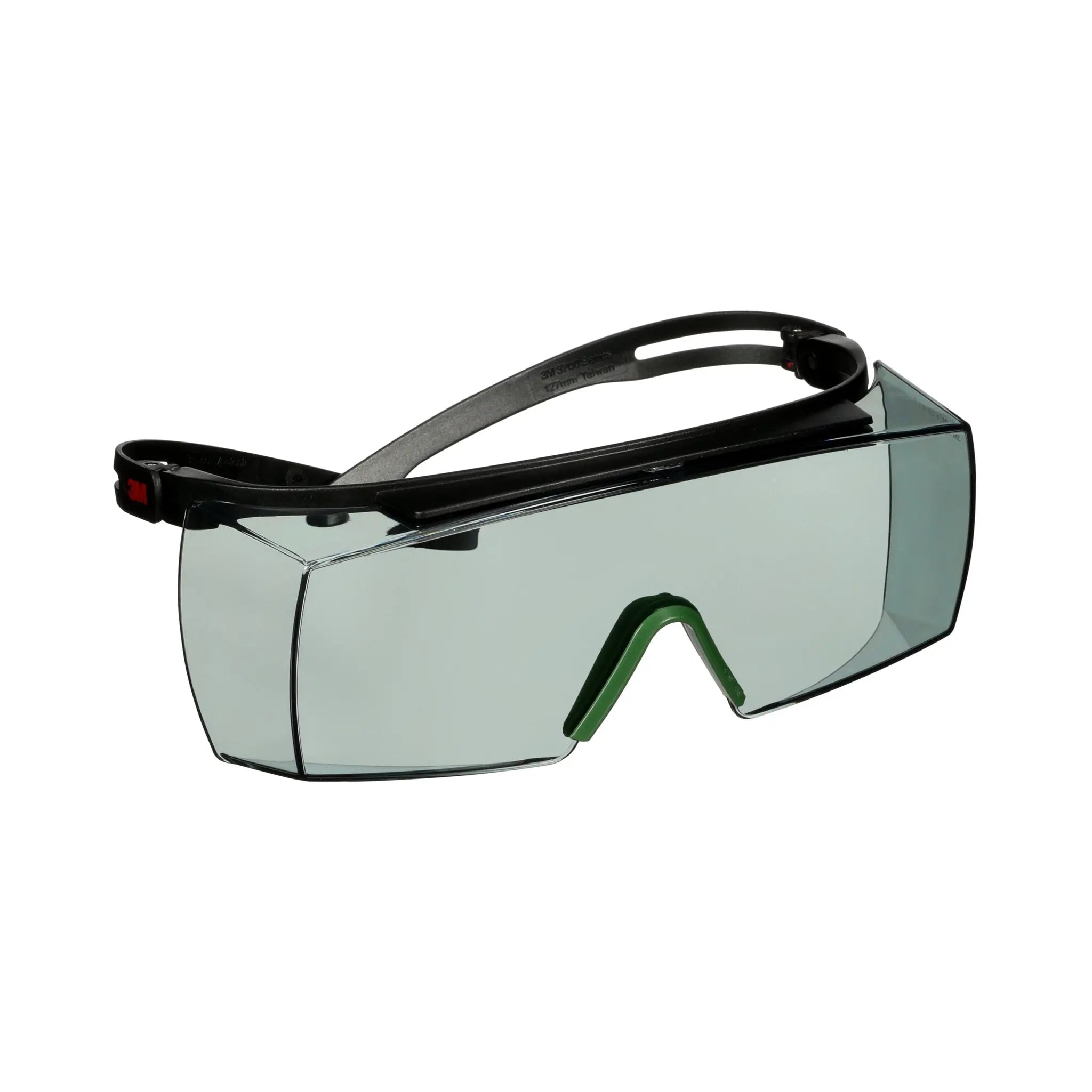 3M SecureFit 3700 Series SF3717AS-BLK, Black Temples, IR 1.7 Gray OTG Anti-scratch lens, 10 ea-Case