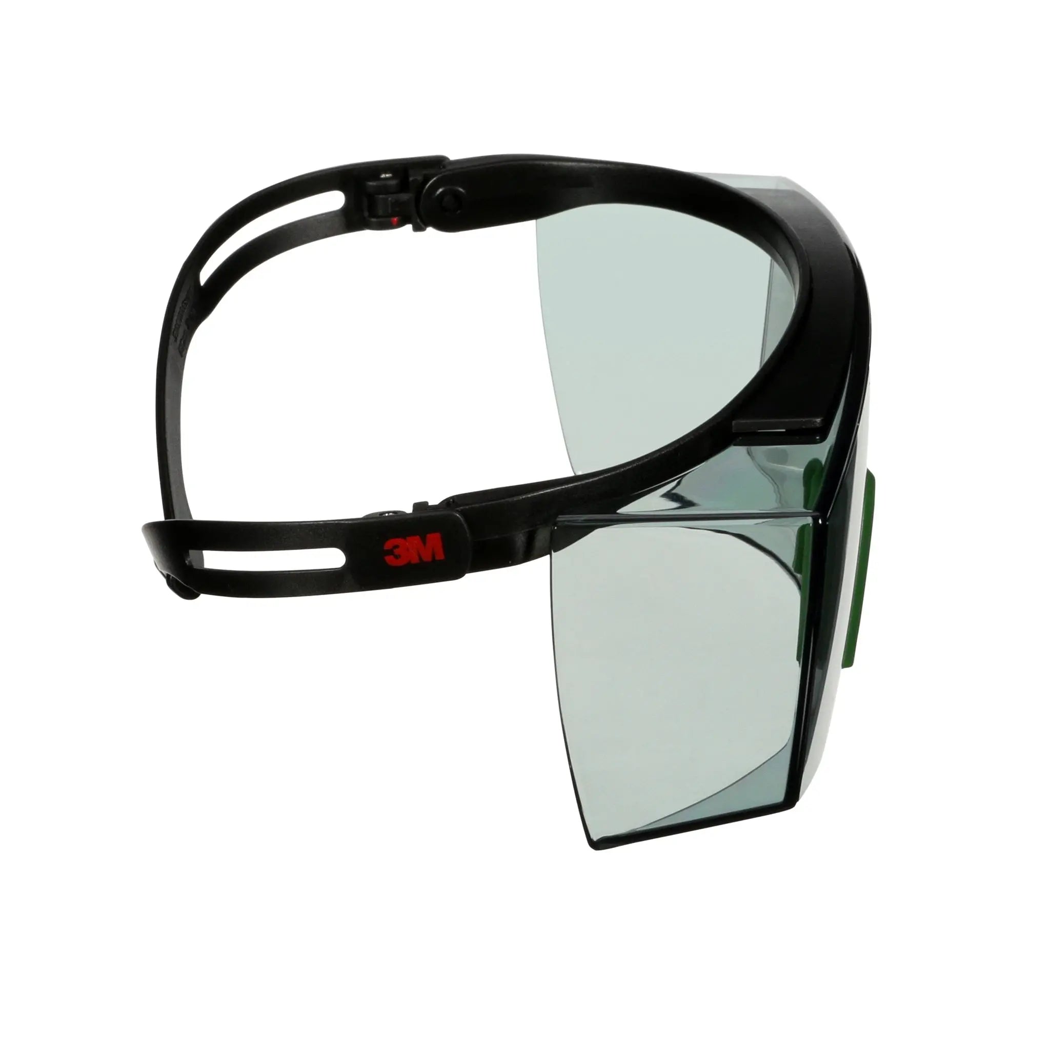 3M SecureFit 3700 Series SF3717AS-BLK, Black Temples, IR 1.7 Gray OTG Anti-scratch lens, 10 ea-Case